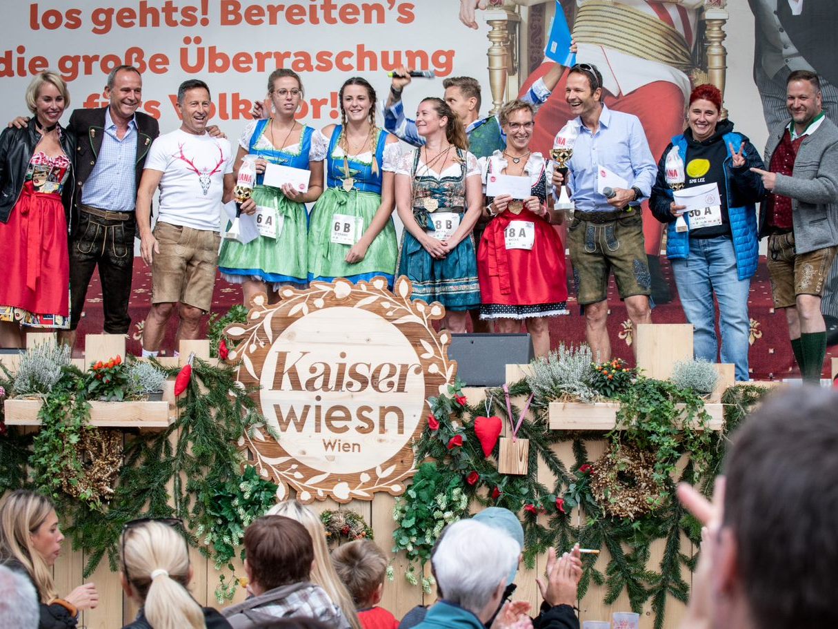 Kaiser Wiesn: Das war der erste Trachtenlauf im Wiener Prater. Kaiser Wiesn: Das war der erste Trachtenlauf im Wiener Prater.