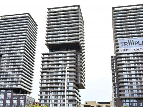 Die Wiener "TrIIIple Towers" sind im Finale für den Hochhauspreis.