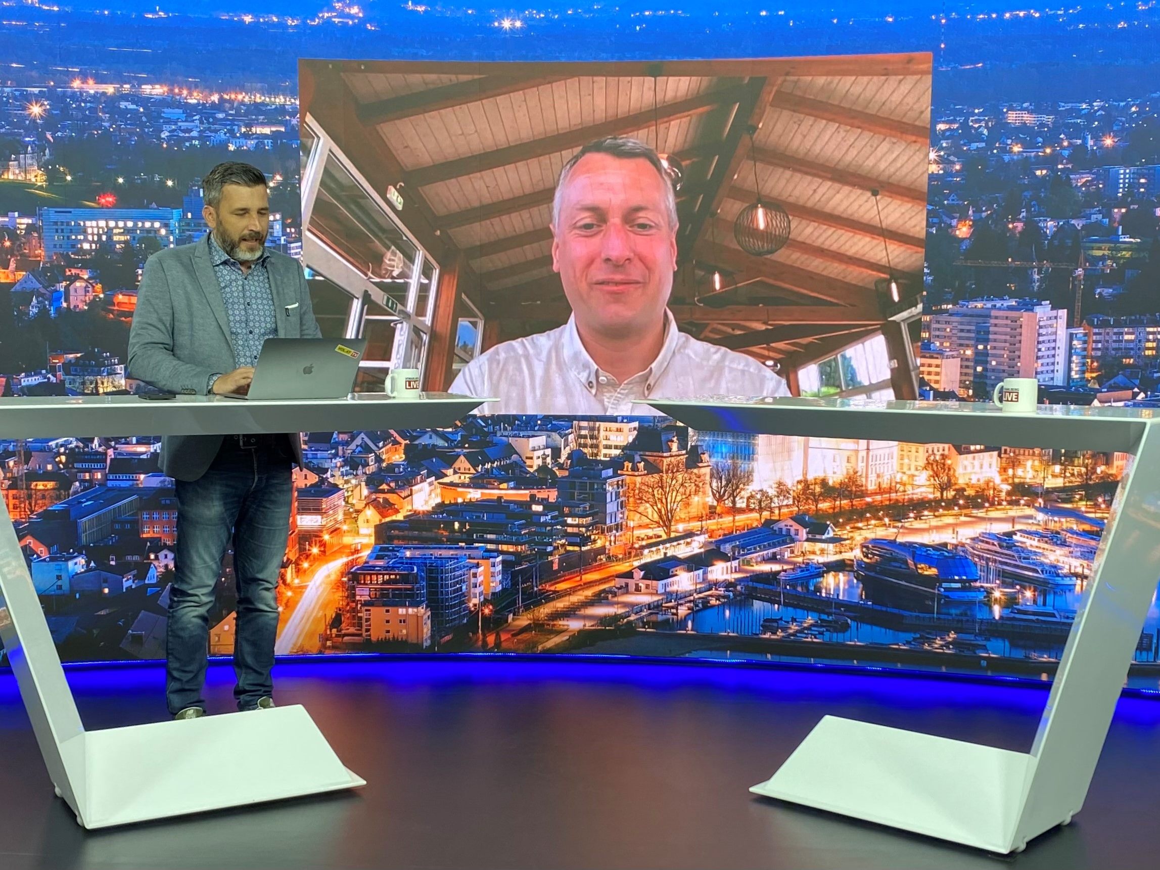 Christian Wirthensohn bei "Vorarlberg LIVE".