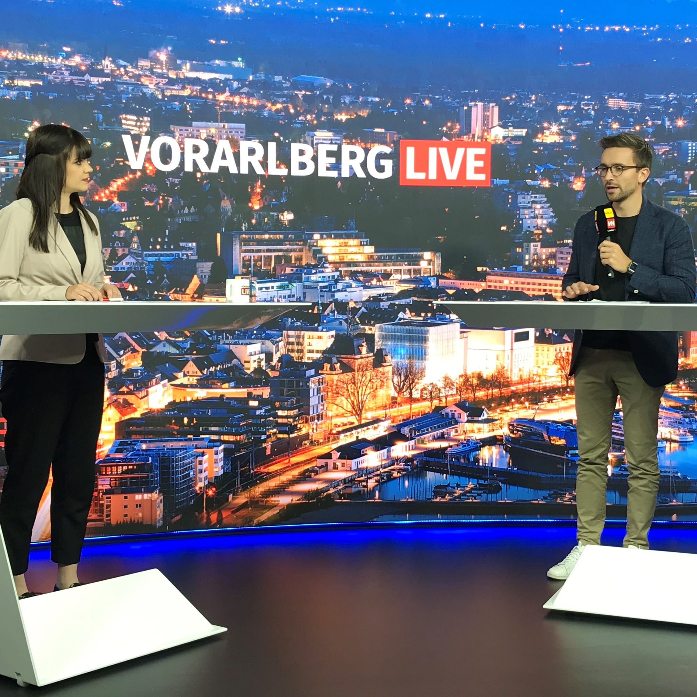 Magdalena Raos im Gespräch mit Christian Zoll.