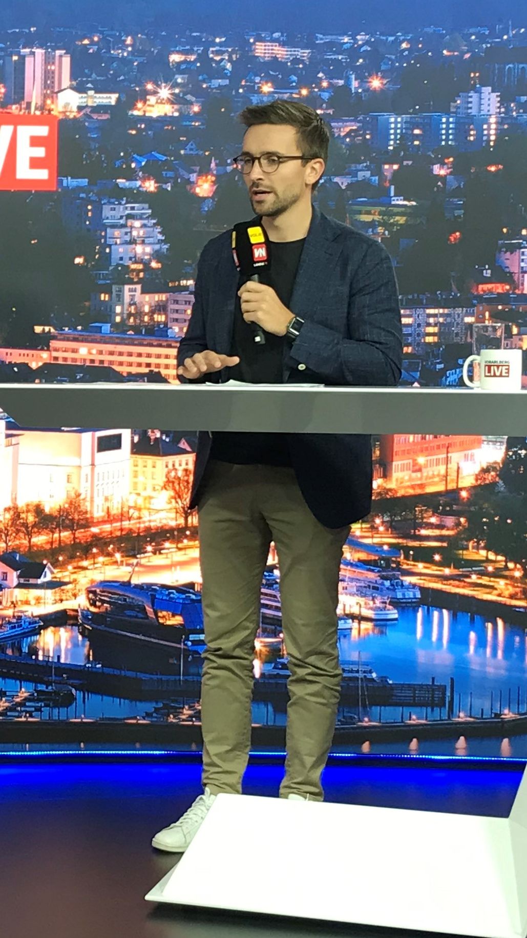 Magdalena Raos im Gespräch mit Christian Zoll.