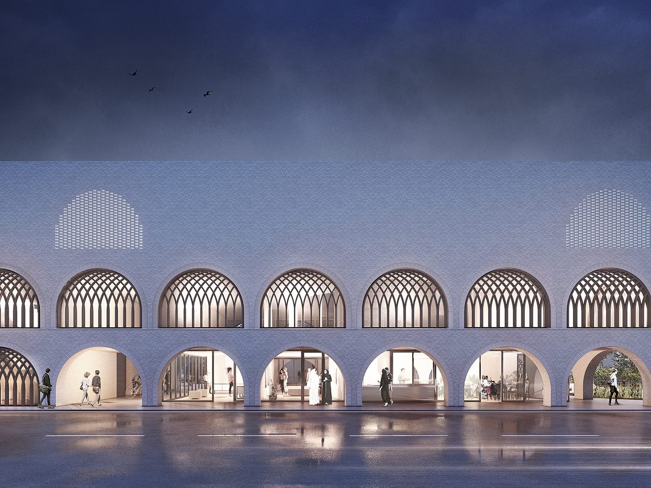 Die geplante Moschee in Lustenau. Die geplante Moschee in Lustenau.