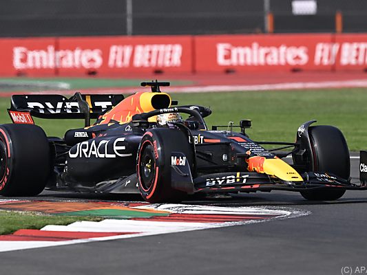 Verstappen kurvte am schnellsten durchs Autodromo Hermanos Rodriguez