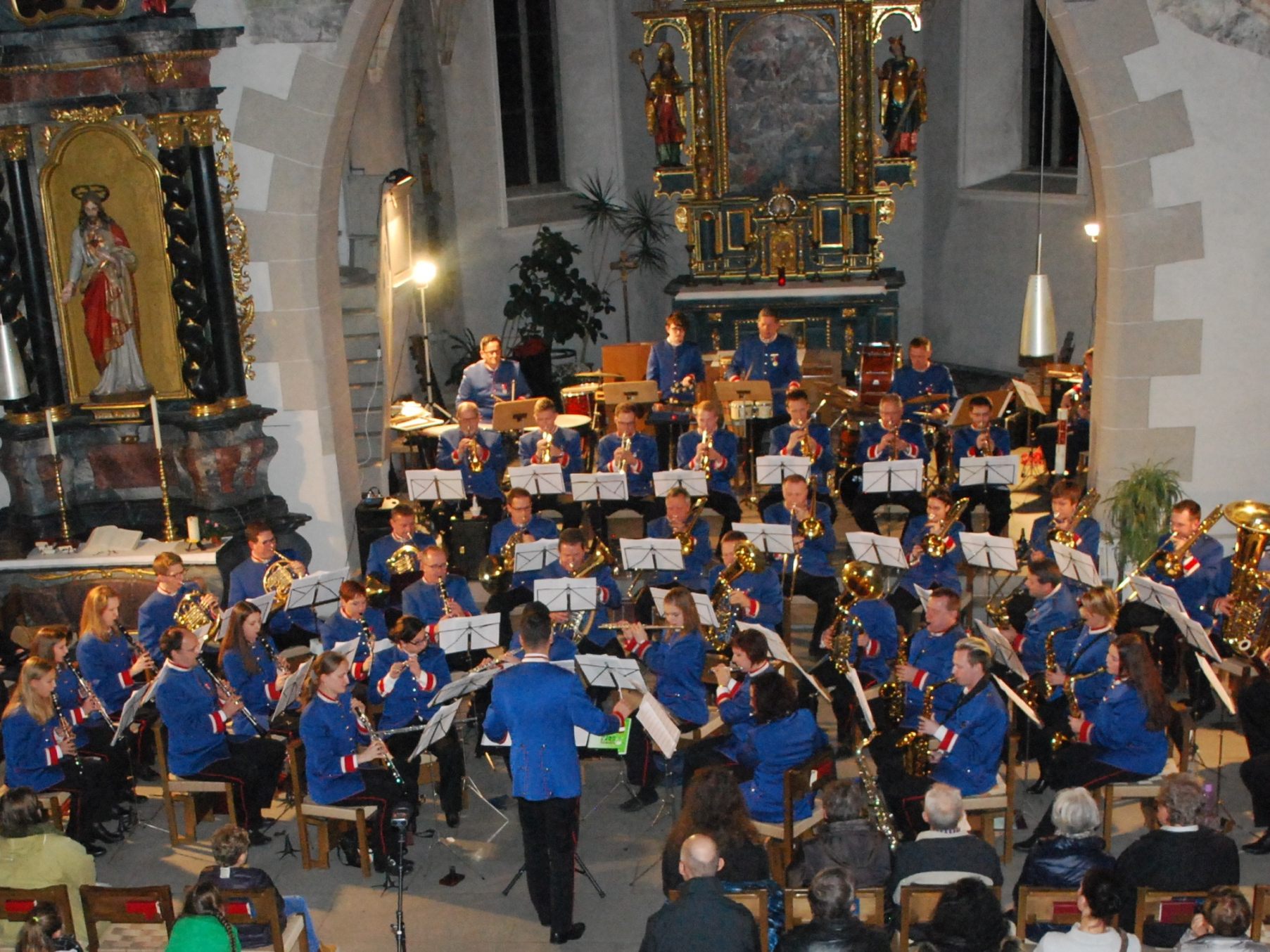 Das Konzert "be-swingt" findet in der Alten Kirche in Götzis statt. Das Konzert "be-swingt" findet in der Alten Kirche in Götzis statt.