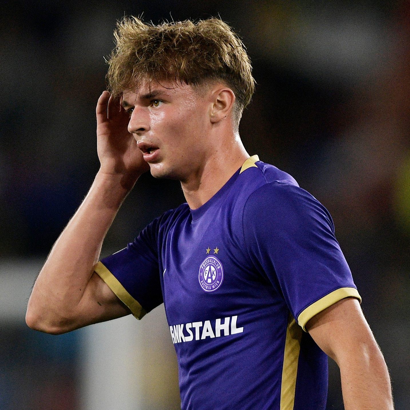 Dem verletztem Austria-Stürmer Huskovic geht es "viel besser".