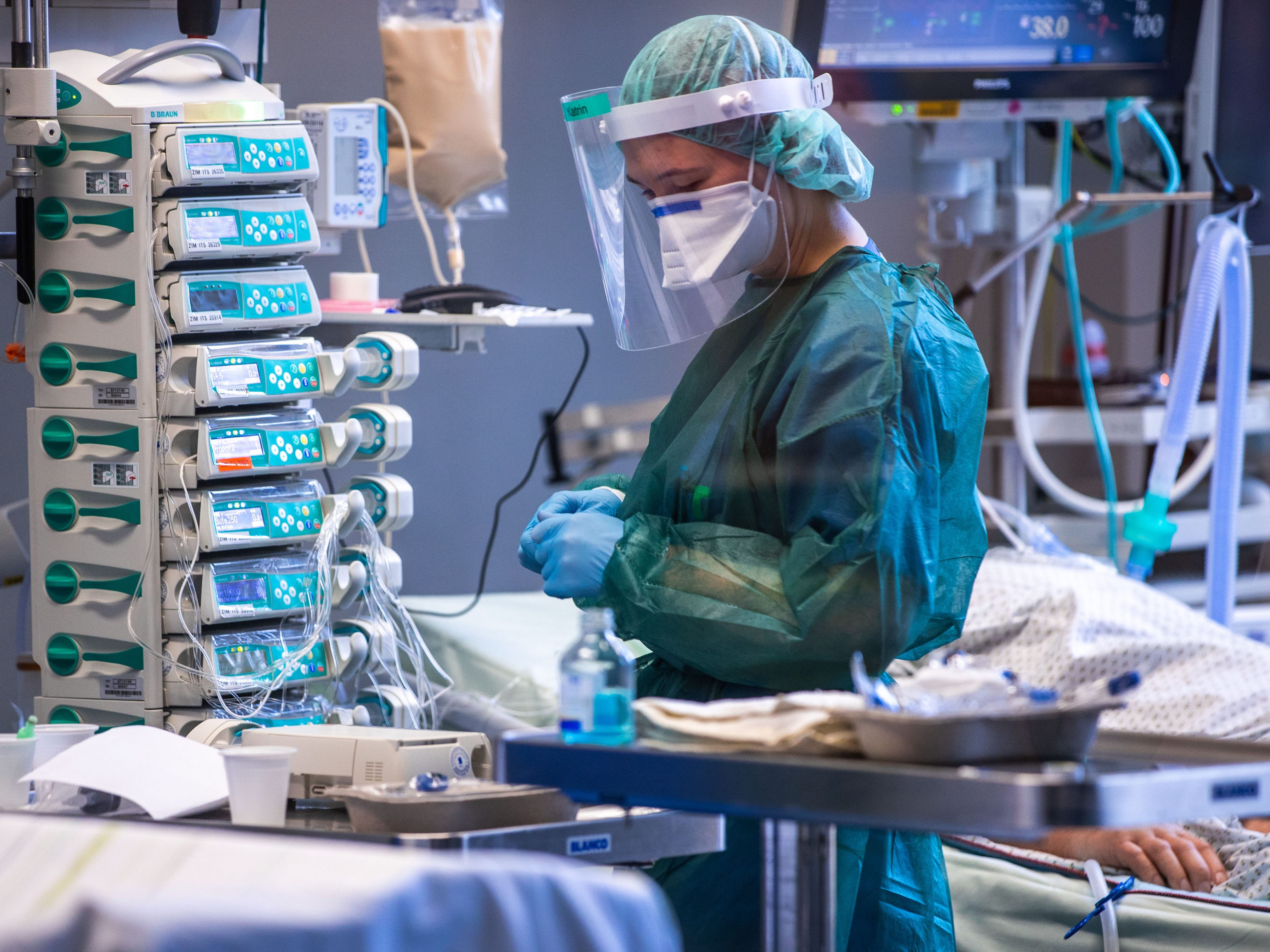 Die Zahl der Covid-Patienten im Krankenhaus könnte rasant ansteigen.
