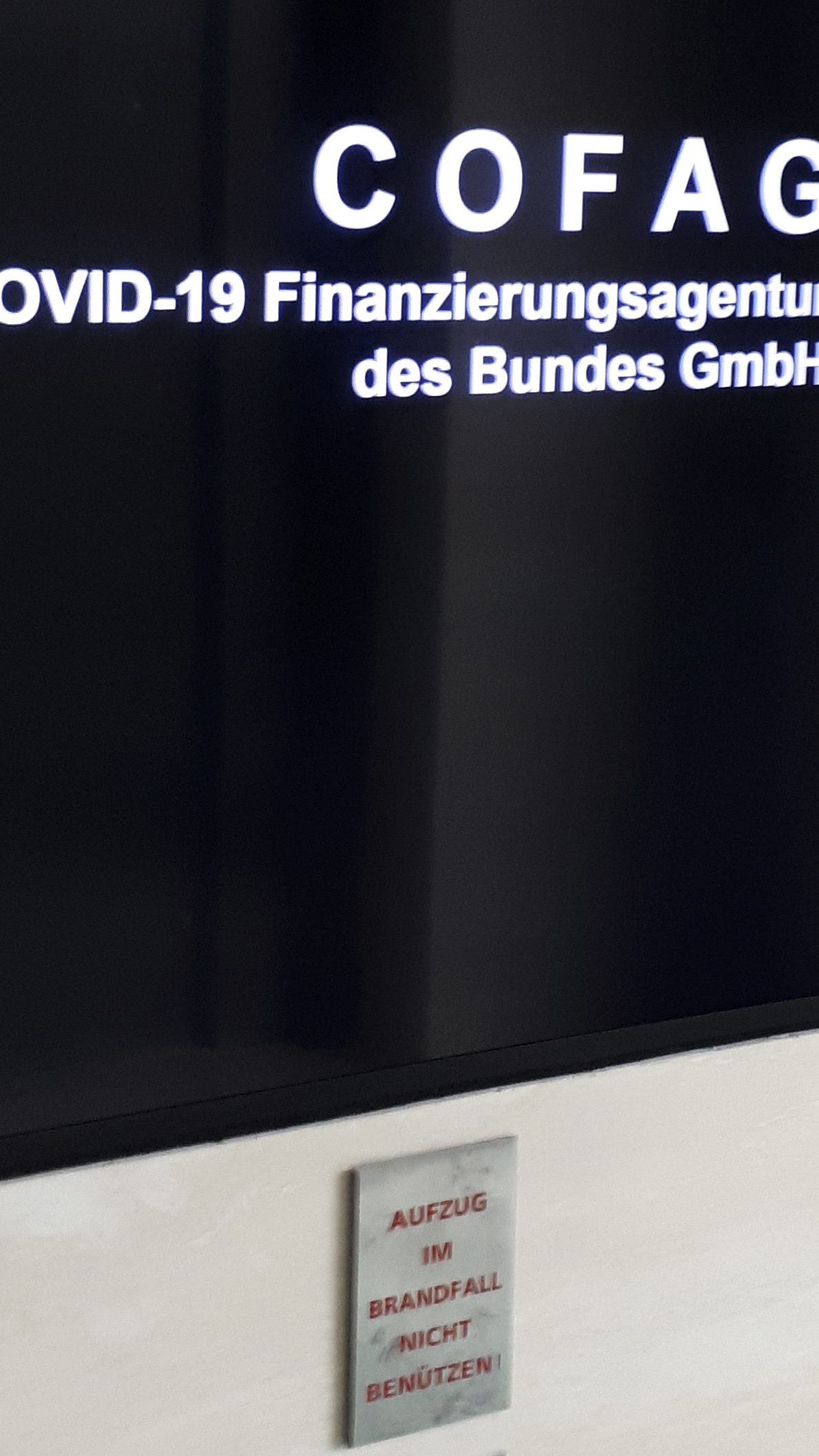 Das Finanzministerium prüft derzeit verstärkt die COFAG-Hilfen nach.