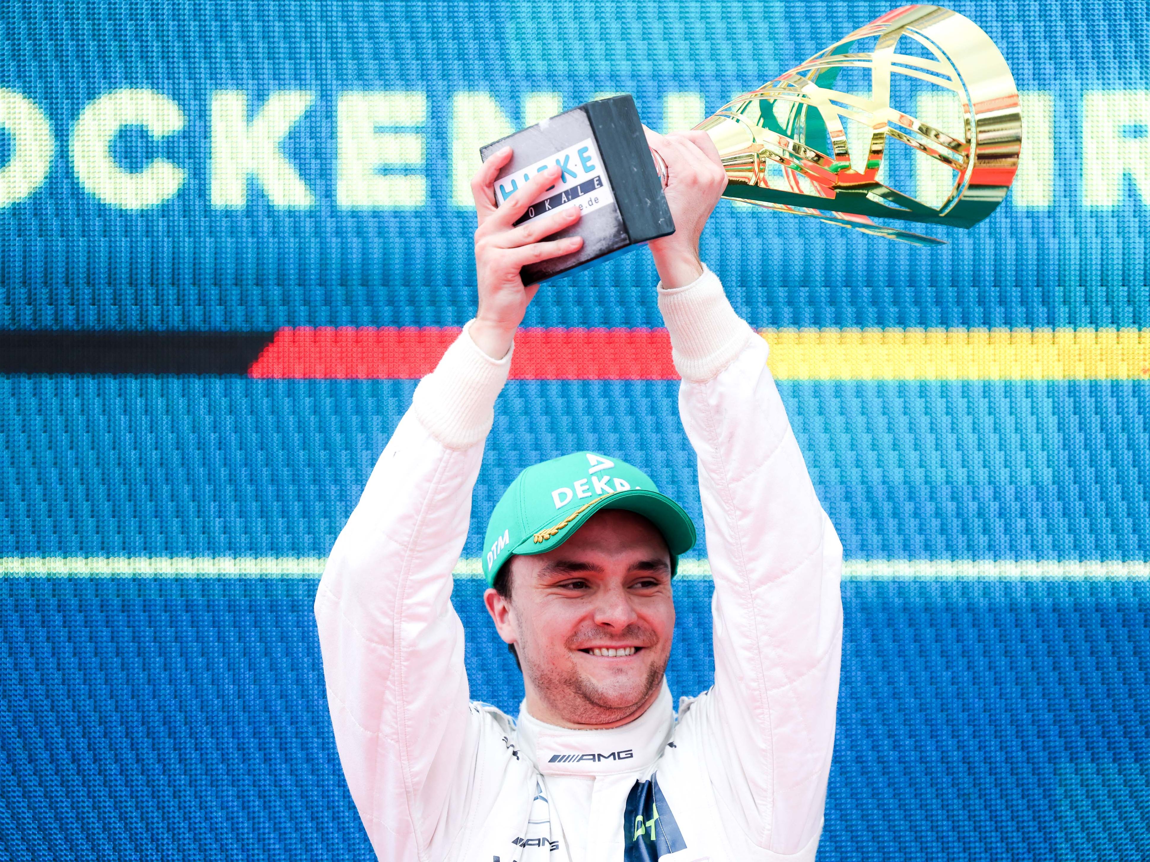 Lucas Auer gewann in Hockenheim das vorletzte DTM-Saisonrennen.