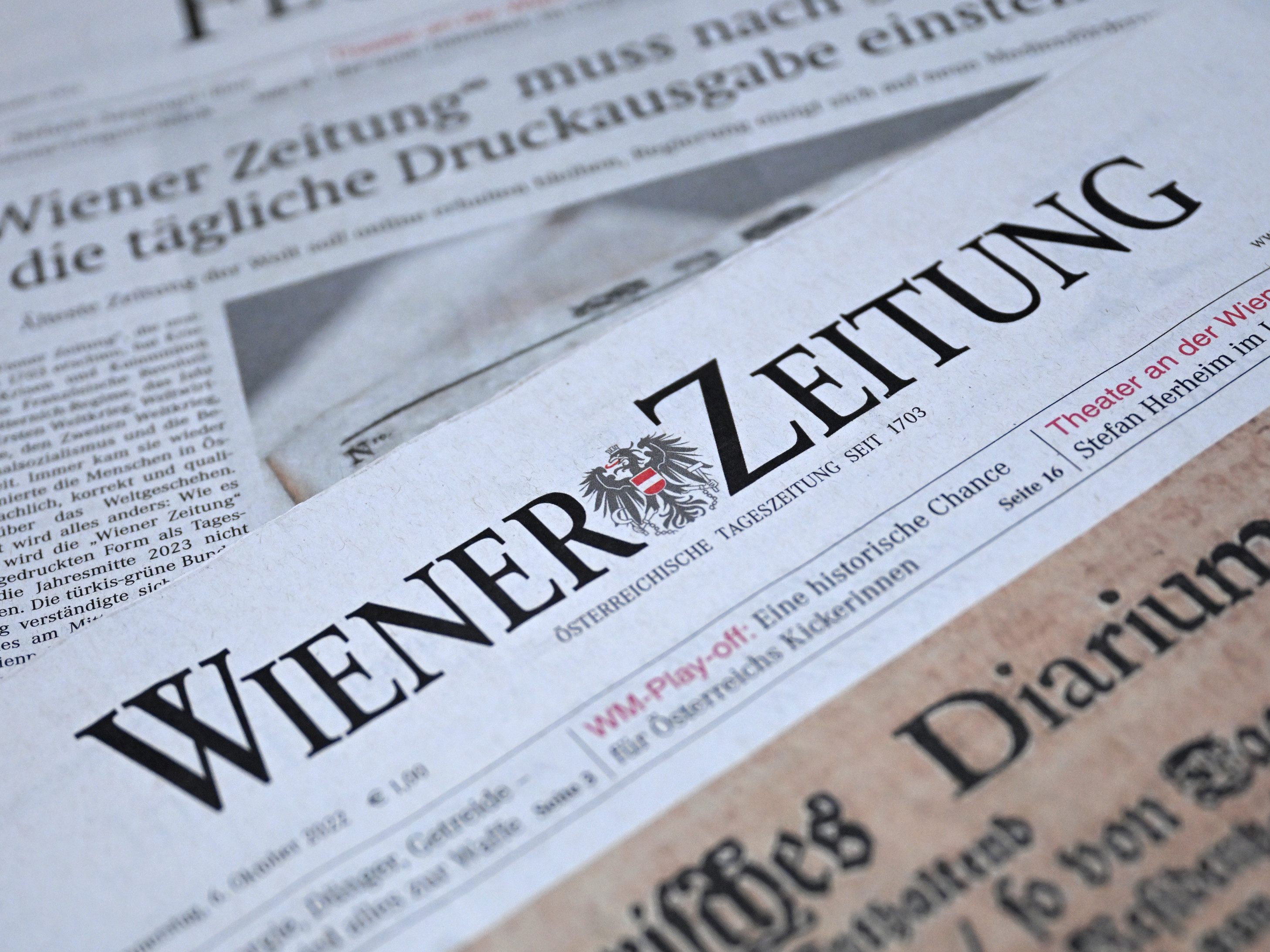 Die Diskussion um die Zukunft der "Wiener Zeitung" wird weitergeführt. Die Diskussion um die Zukunft der "Wiener Zeitung" wird weitergeführt.