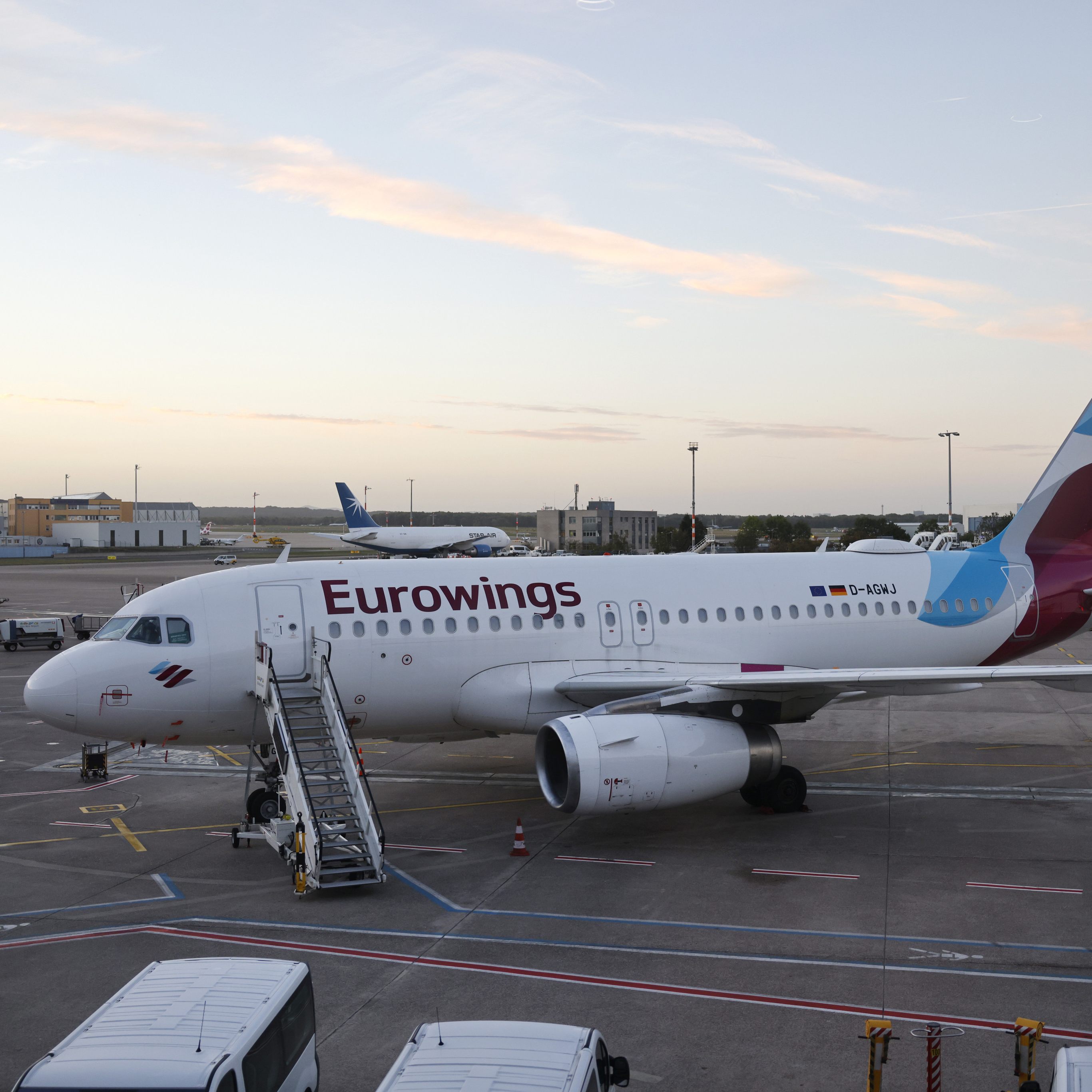Am Donnerstag kam es zu einem Piloten-Streik. Eurowings erwartet, dass an diesem Tag cirka 50 Prozent der Flüge ausfallen.