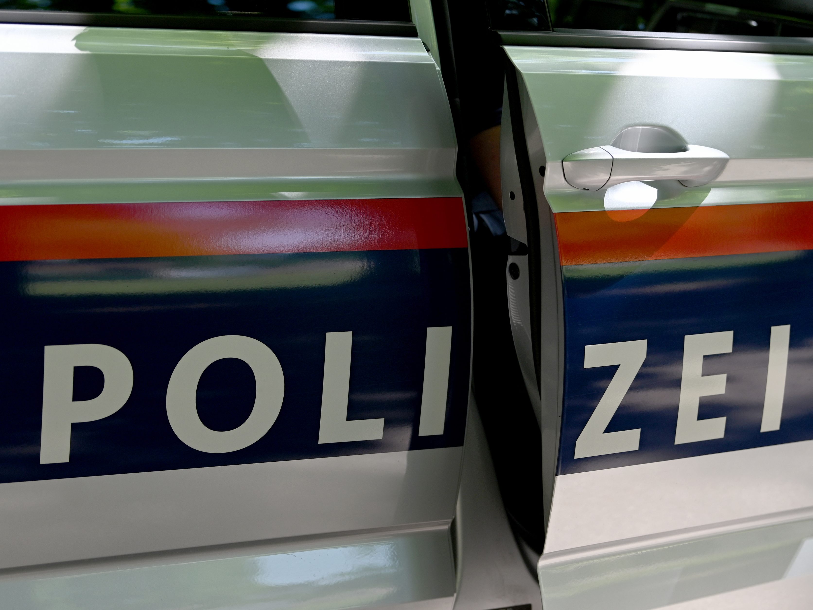 In Wien-Favoriten randalierte eine betrunkene Frau vor einem Geschäft.