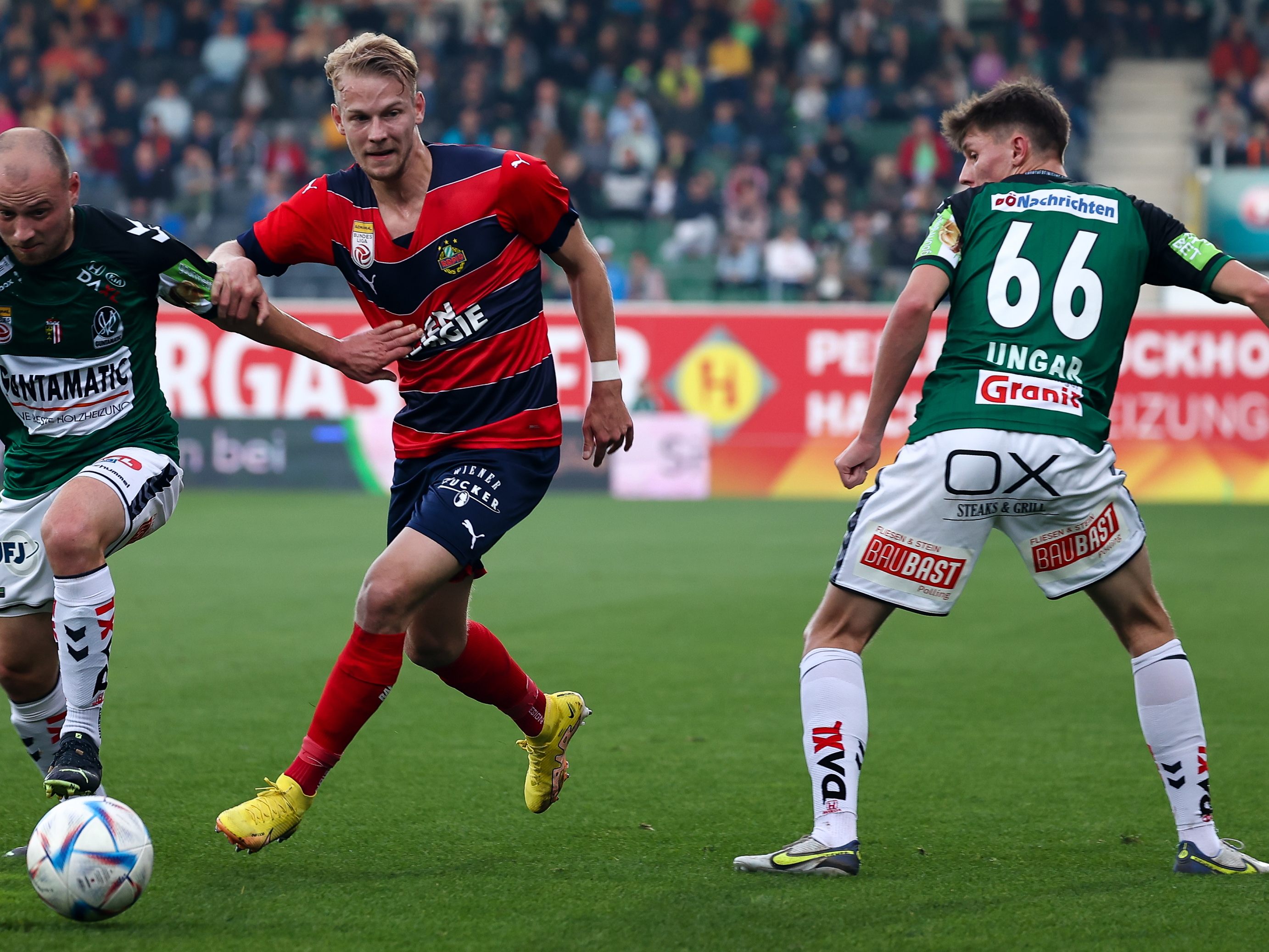 Rapid Wien verlor beim SV Ried 0:1. Rapid Wien verlor beim SV Ried 0:1.