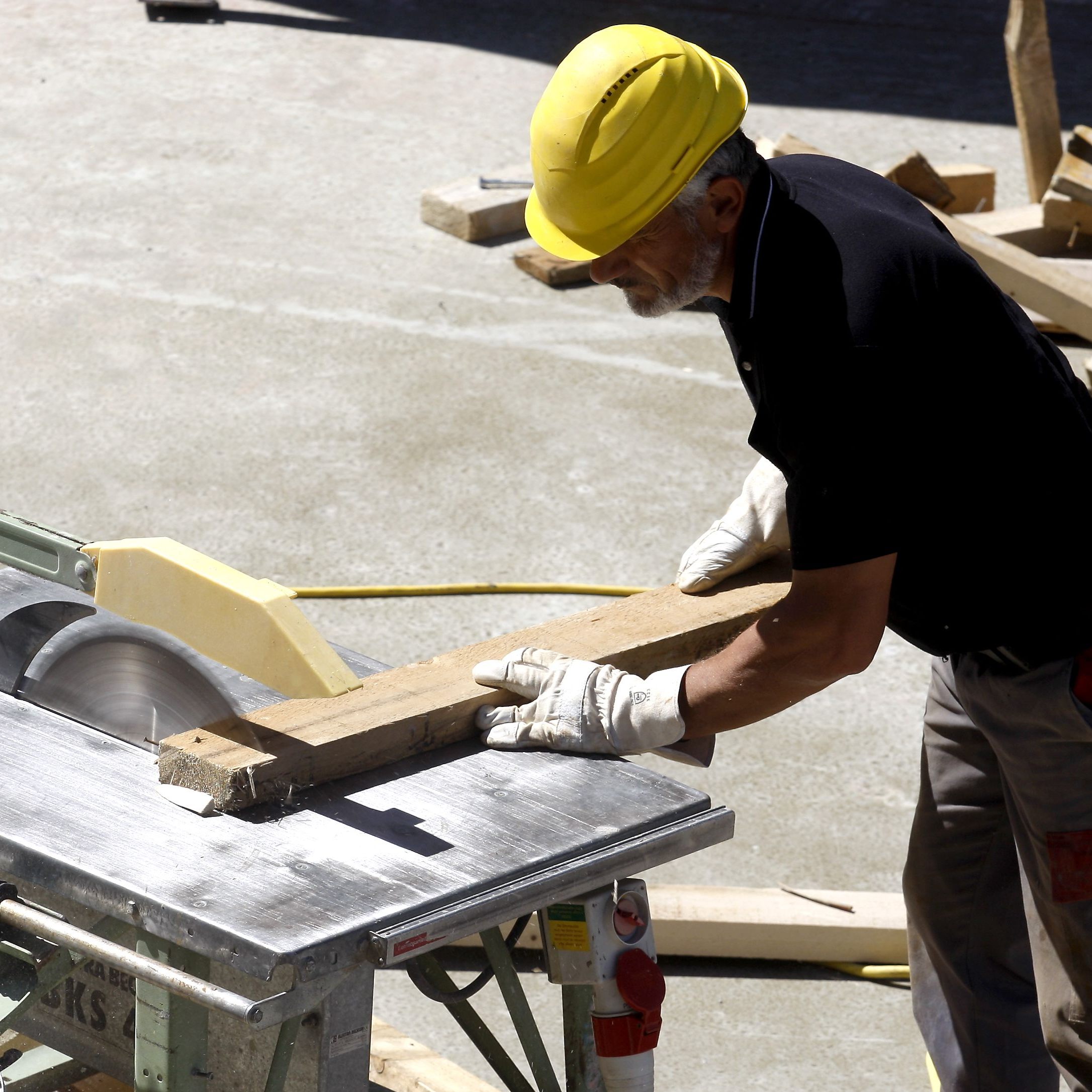 Im Bauwesen zeigt sich laut Produktionsindex seit Jahresbeginn ein positiver Trend.