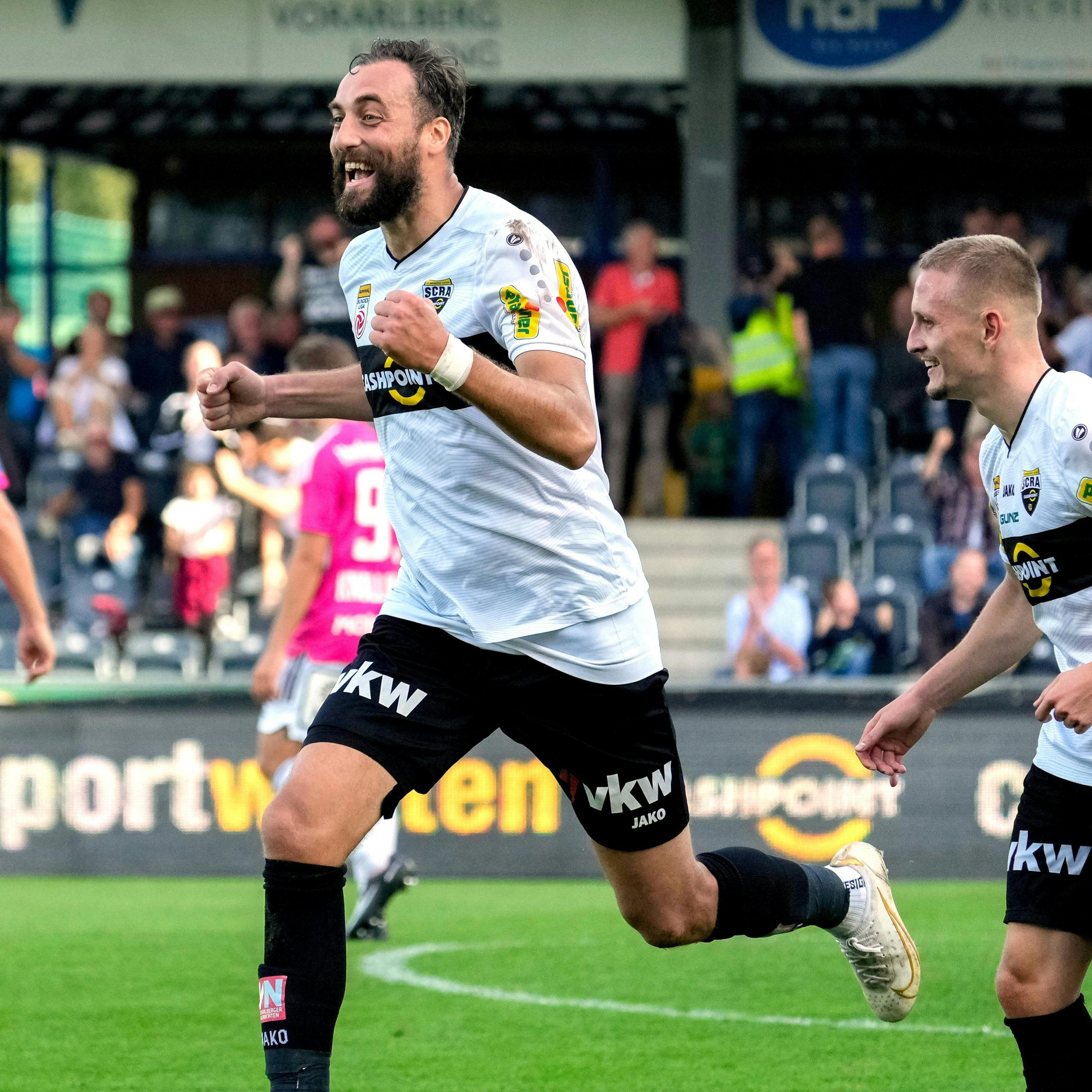 Torschütze Atdhe Nuhiu (Altach)