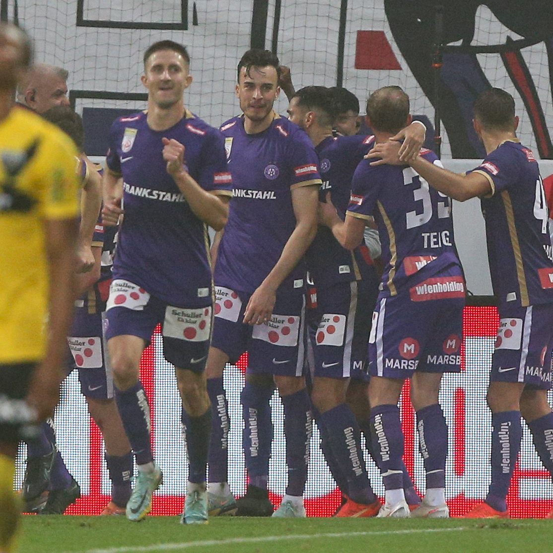 Elfer erlöste dominante Austria in Finish - 2:1 gegen Altach.