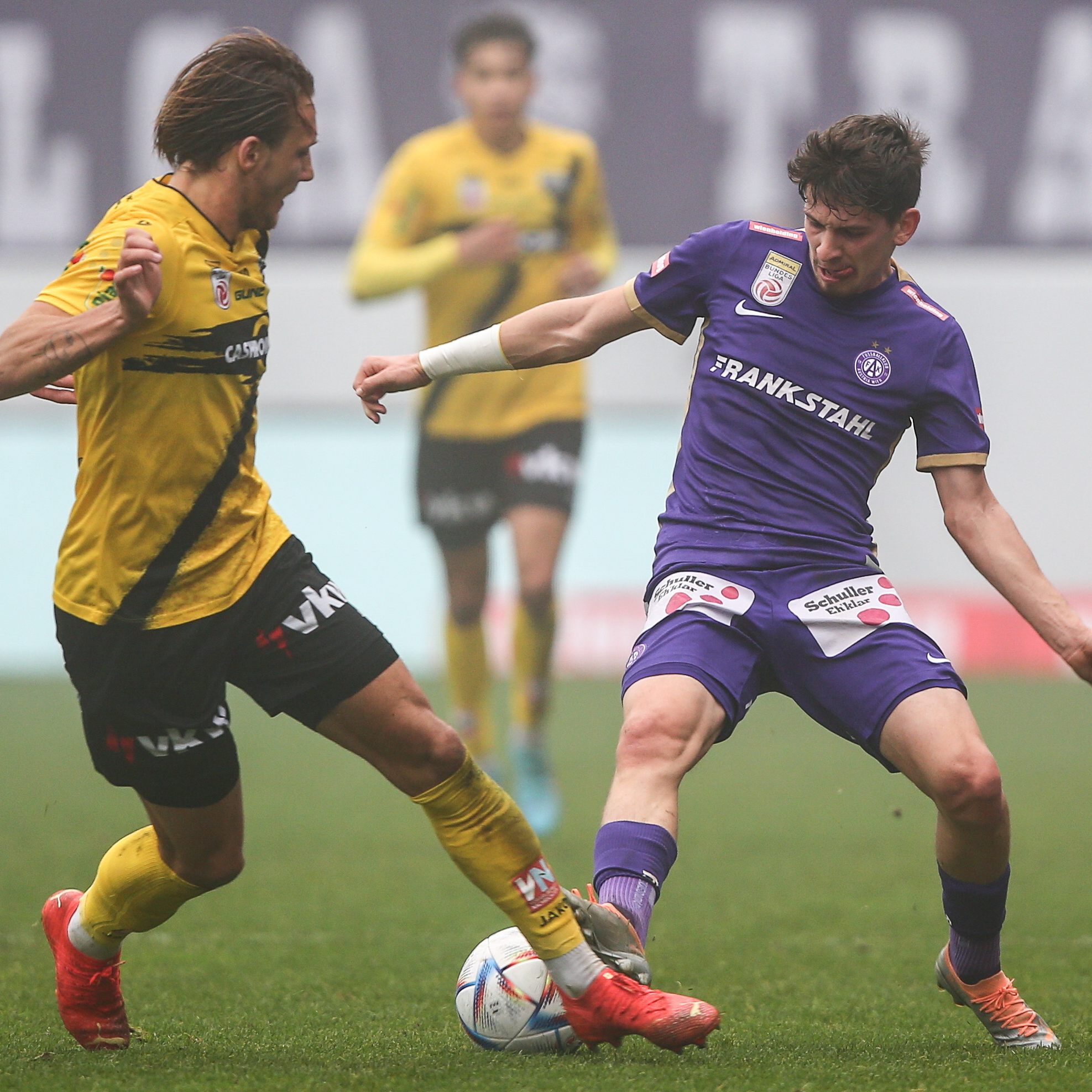 Austria Wien siegte 2:1 gegen SCR Altach.