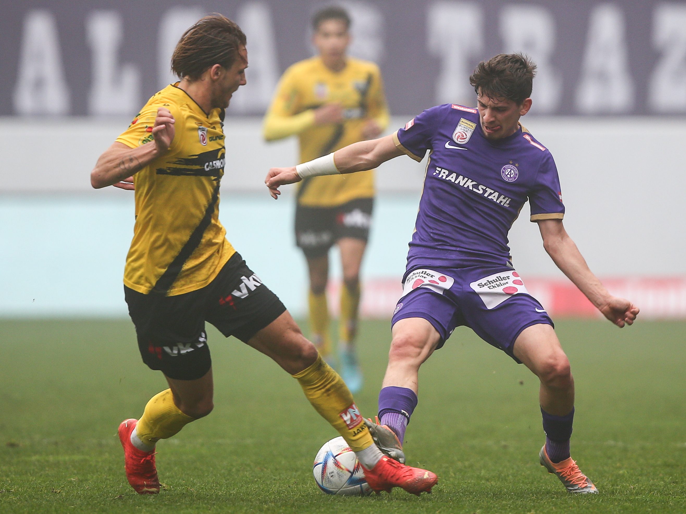 Austria Wien siegte 2:1 gegen SCR Altach.