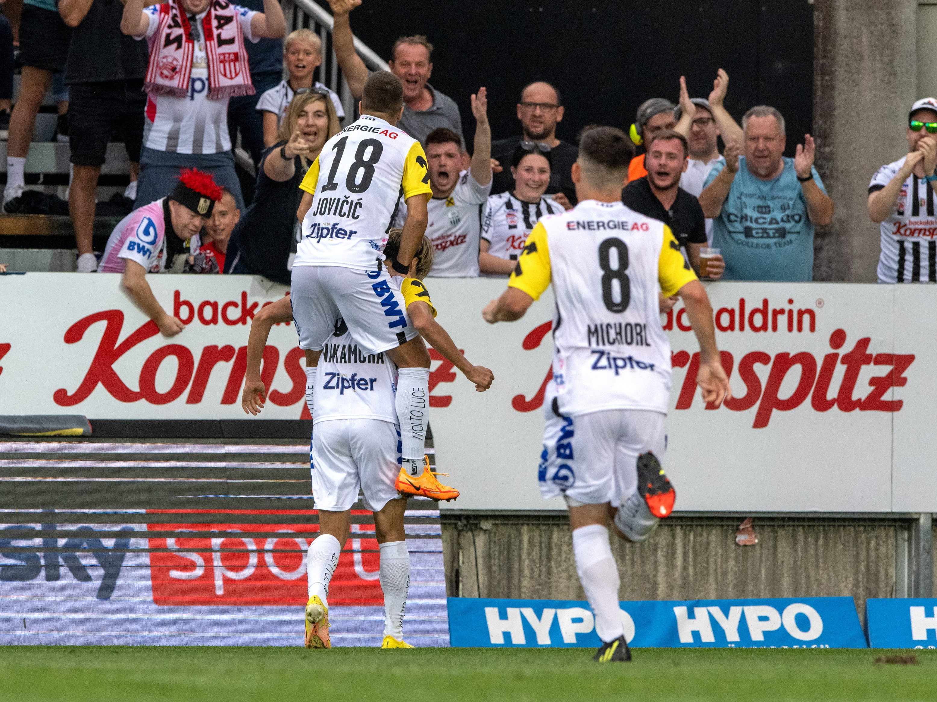 LIVE-Ticker zum Spiel LASK Linz gegen TSV Hartberg ab 17 Uhr.