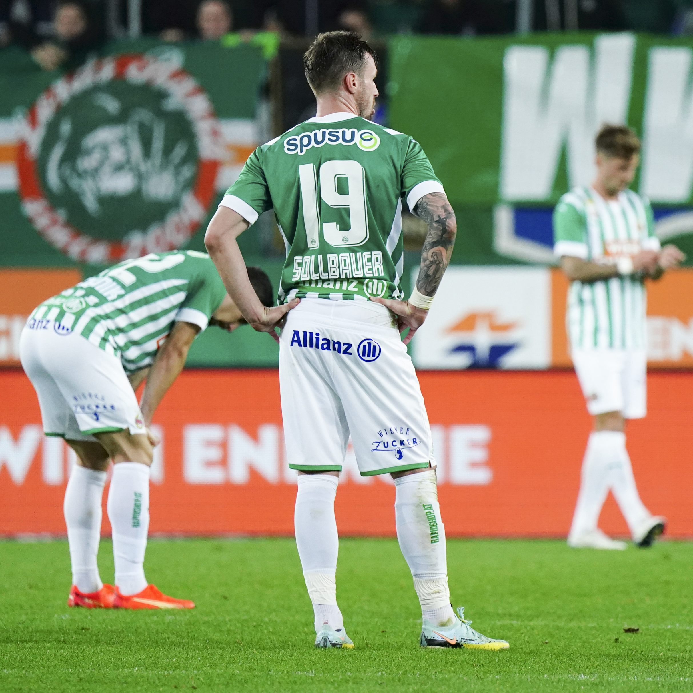 Auch gegen Austria Klagenfurt setzte es für Rapid Wien eine Niederlage.
