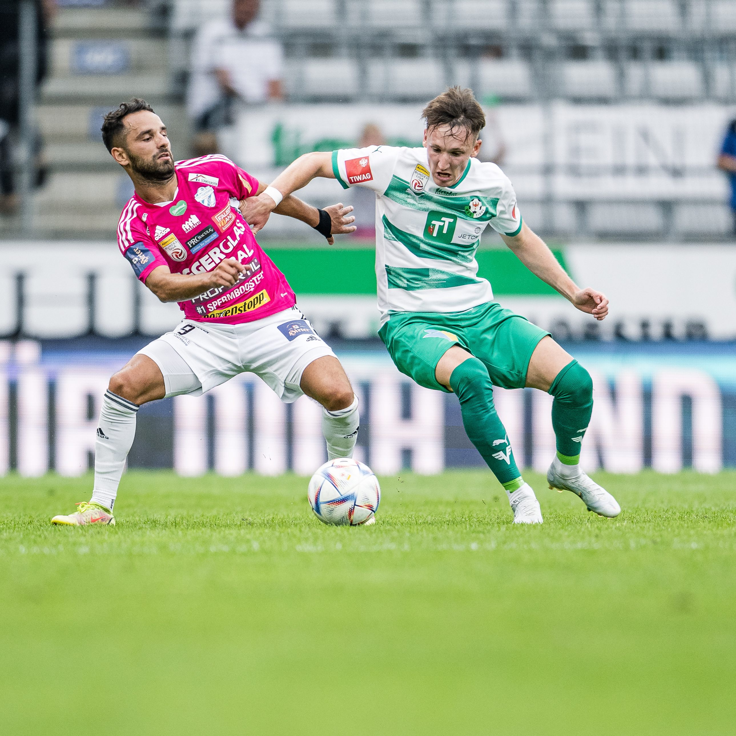 LIVE-Ticker zum Spiel TSV Hartberg gegen WSG Tirol ab 17 Uhr.