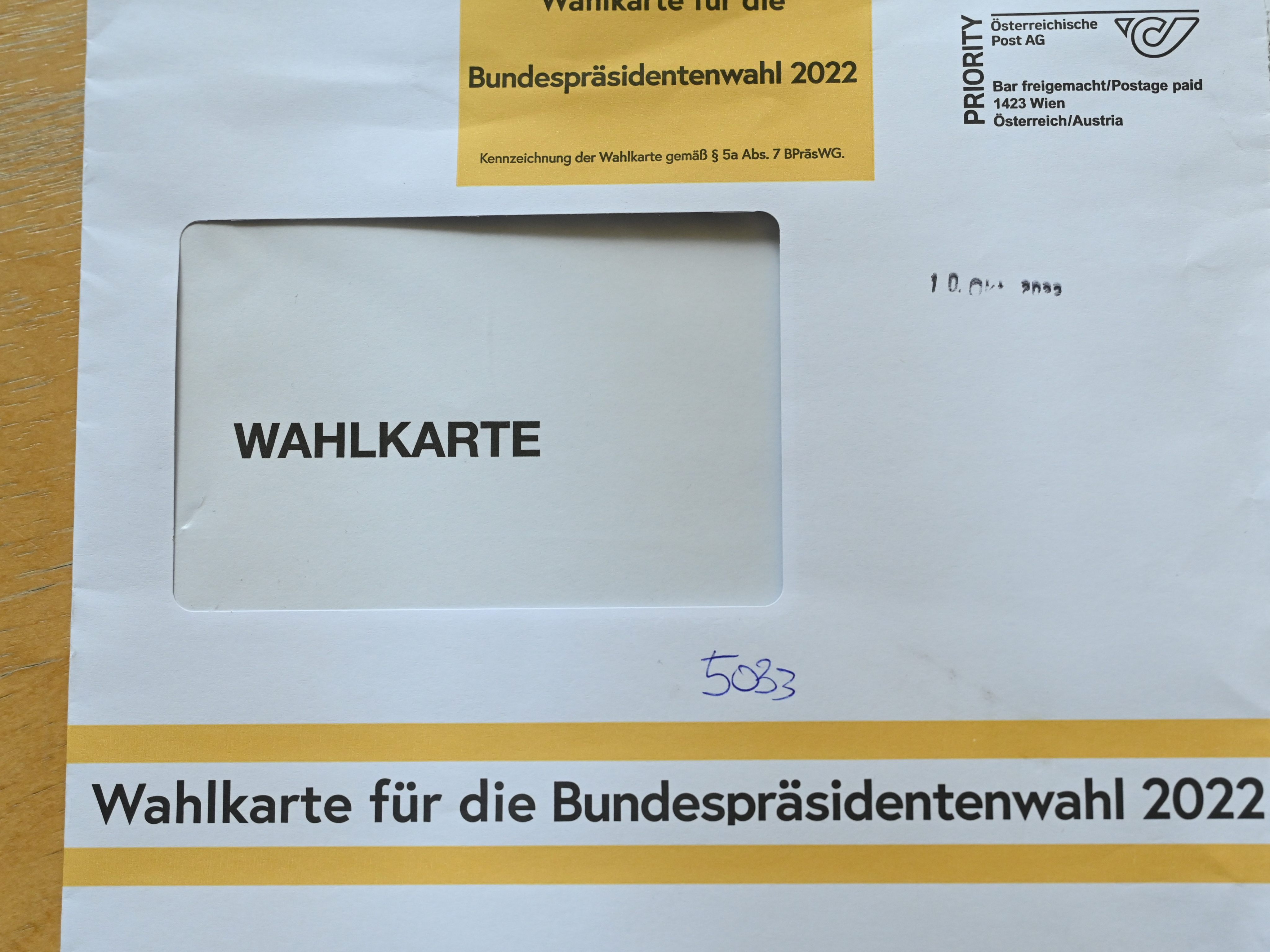 Fristen für Wahlkarten: Alle Infos zur Briefwahl bei der BP-Wahl 2022. Fristen für Wahlkarten: Alle Infos zur Briefwahl bei der BP-Wahl 2022.