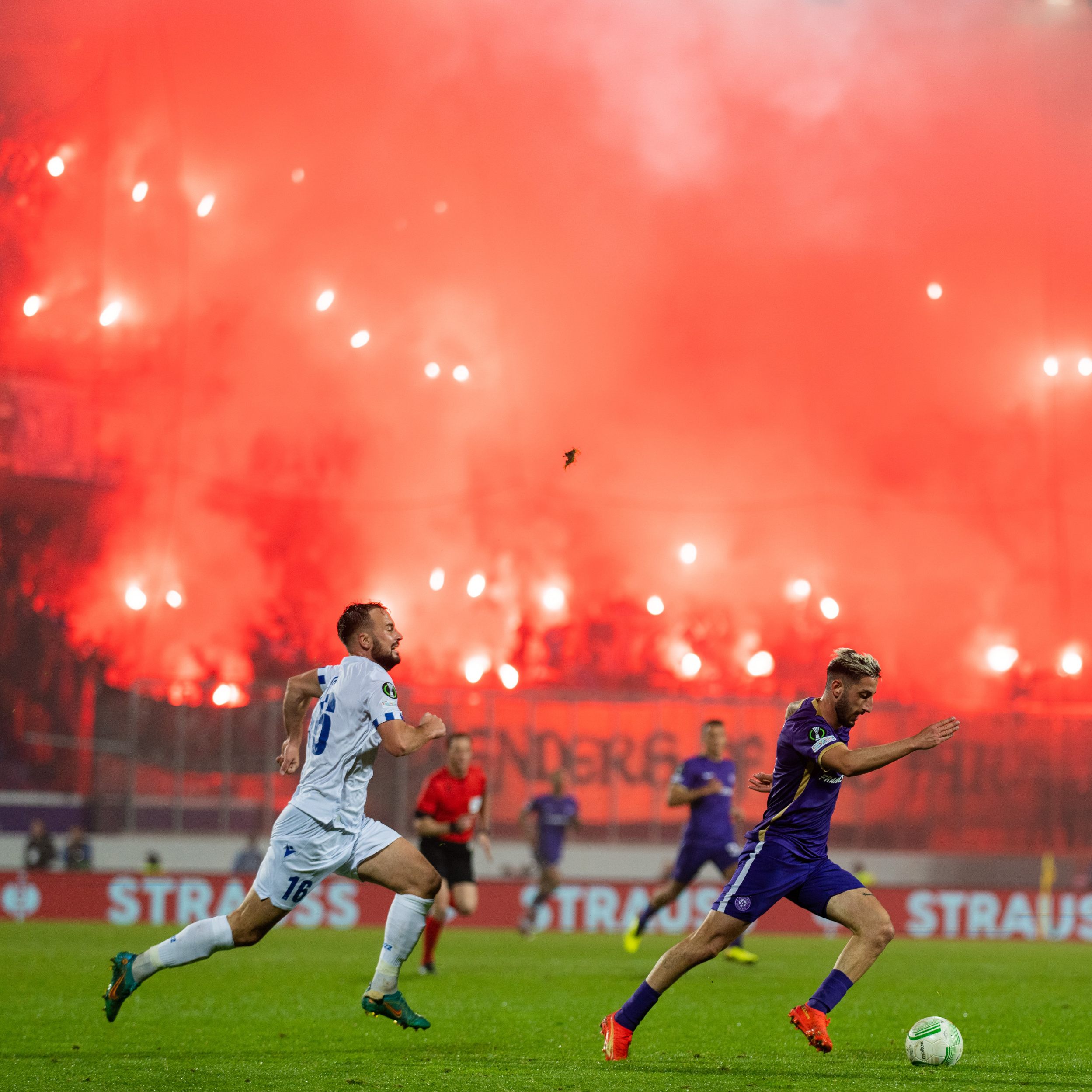 Austria Wien und Lech Posen trennten sich 1:1.