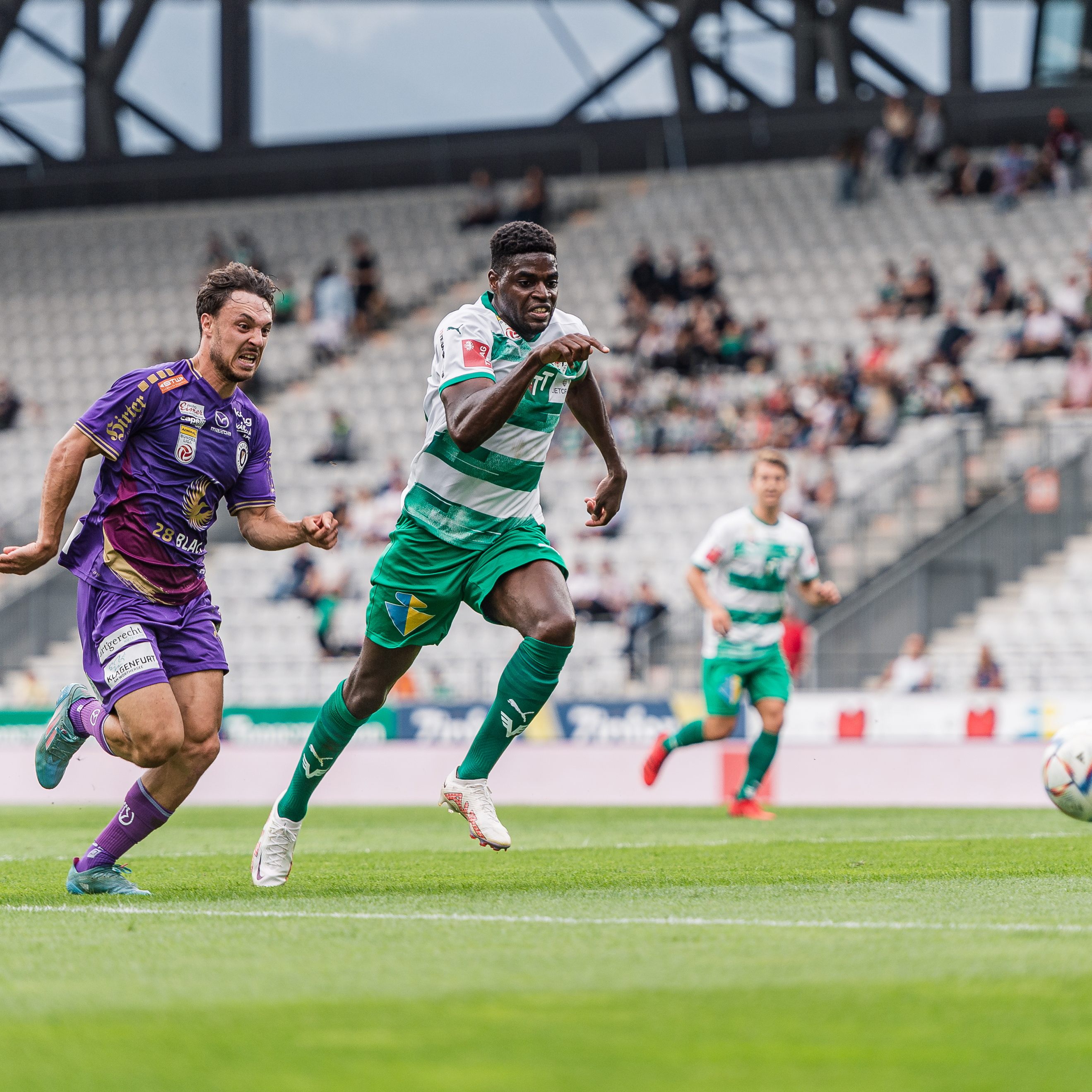 LIVE-Ticker zum Spiel Austria Klagenfurt gegen WSG Tirol ab 17 Uhr.