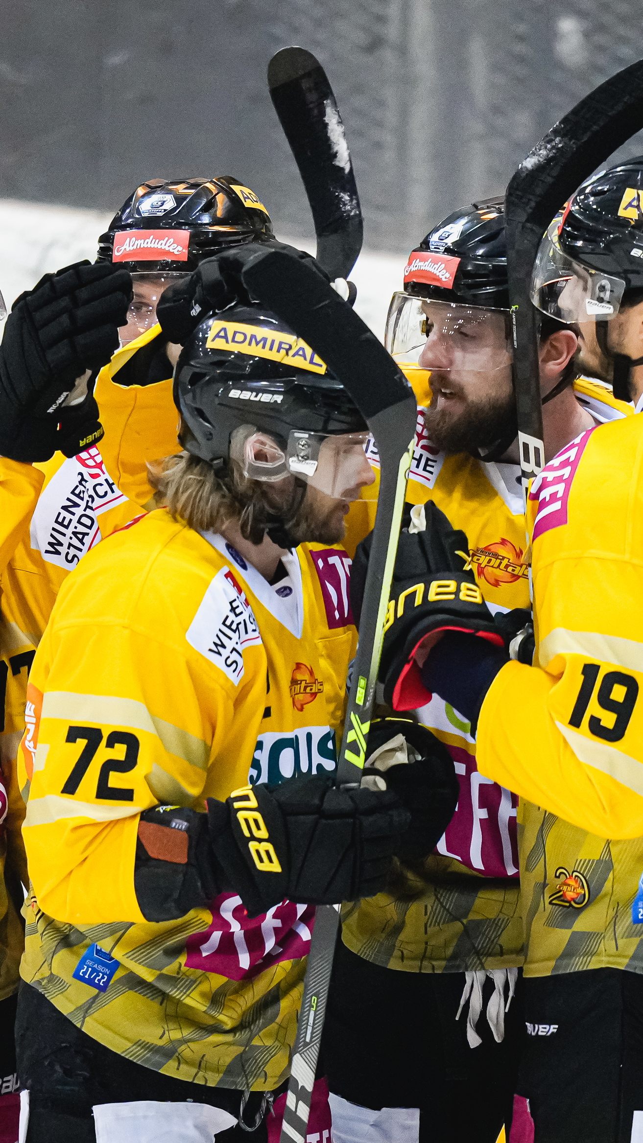 Die Vienna Capitals müssen voerst weiter auswärts auf Torjagd gehen.