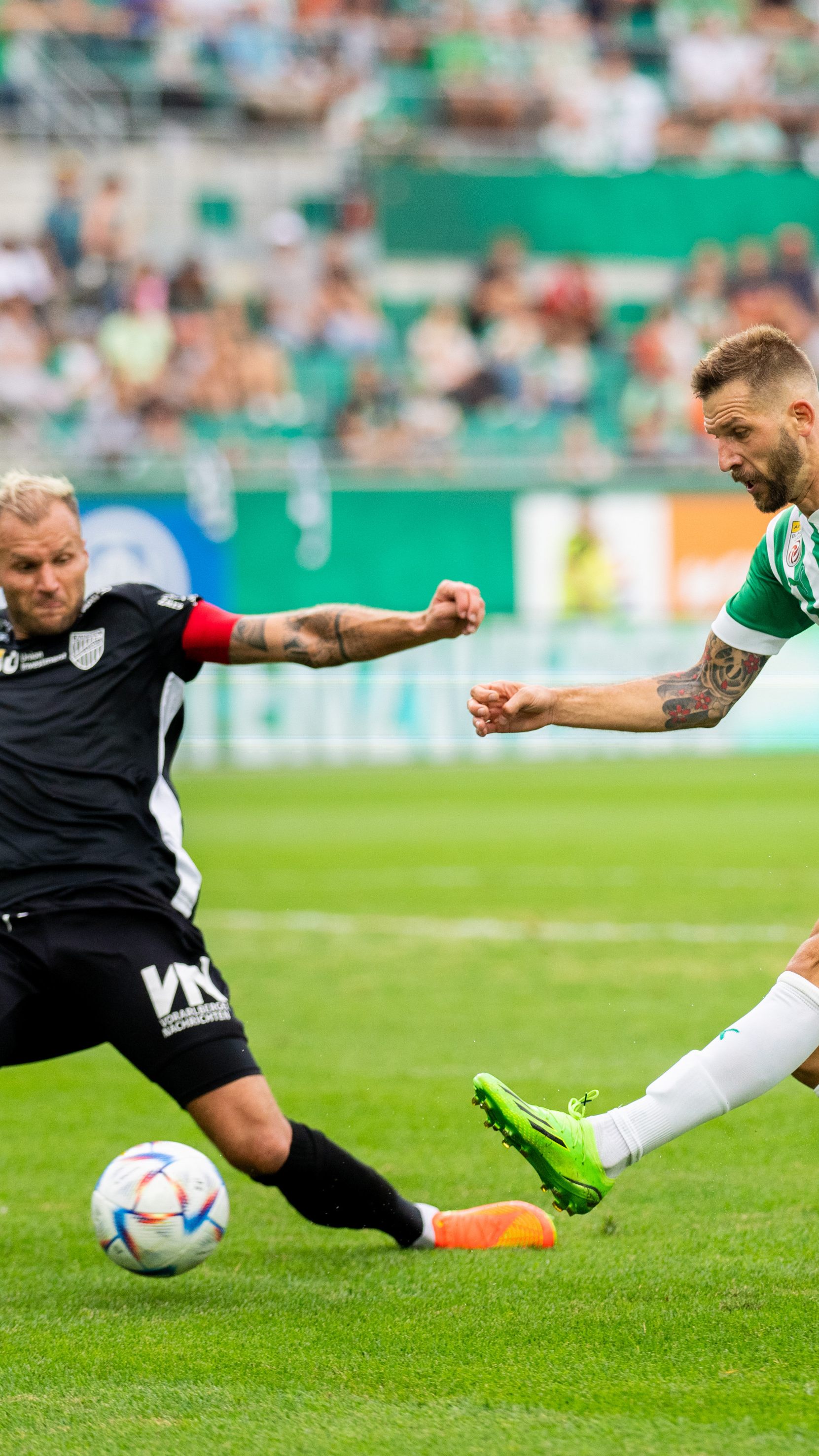 LIVE-Ticker zum Spiel Austria Lustenau gegen Rapid Wien ab 17 Uhr.