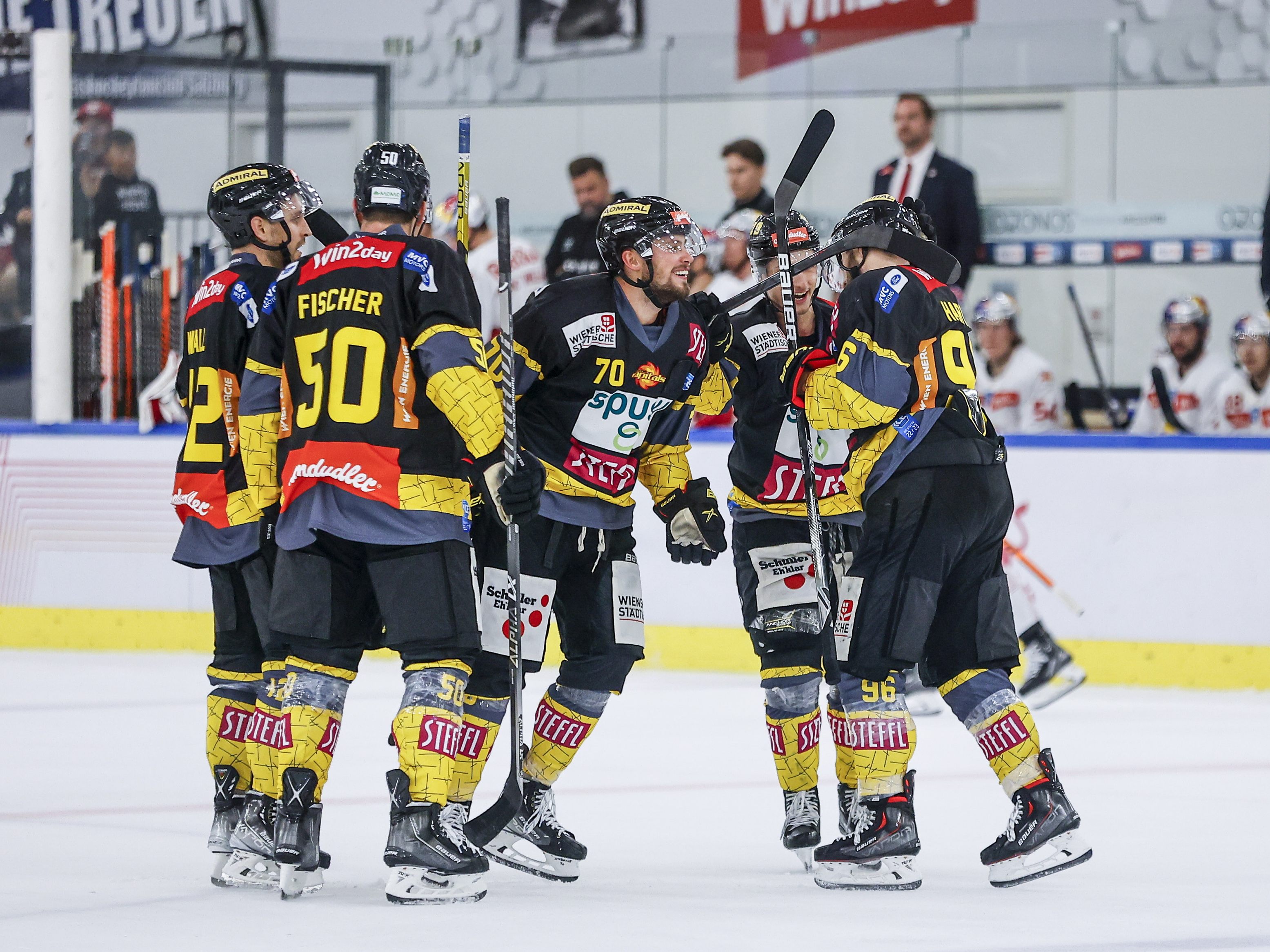 Die Vienna Capitals müssen in den kommenden Wochen auf Heimspiele verzichten.