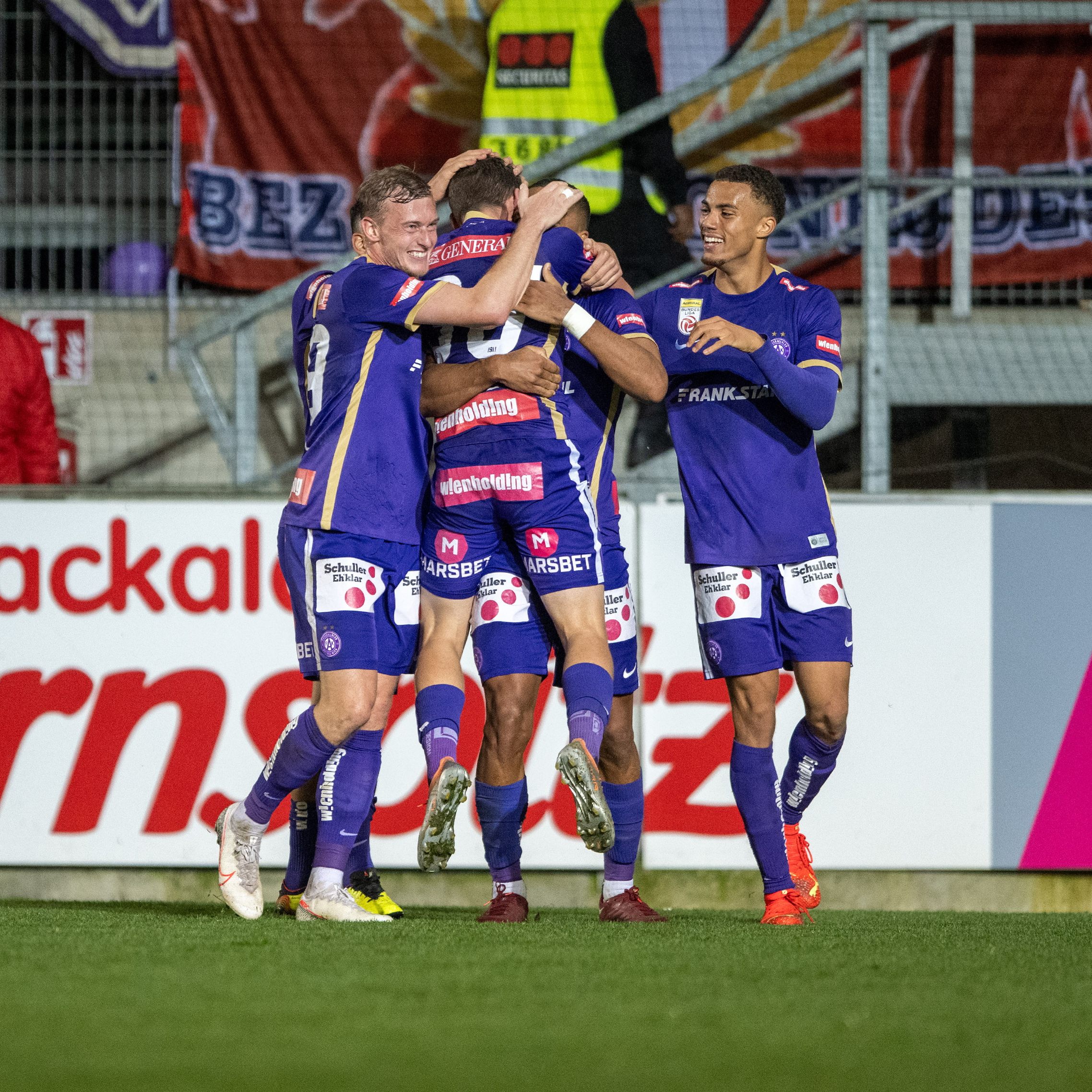 Die Wiener Austria spielten 2:2 gegen LASK.