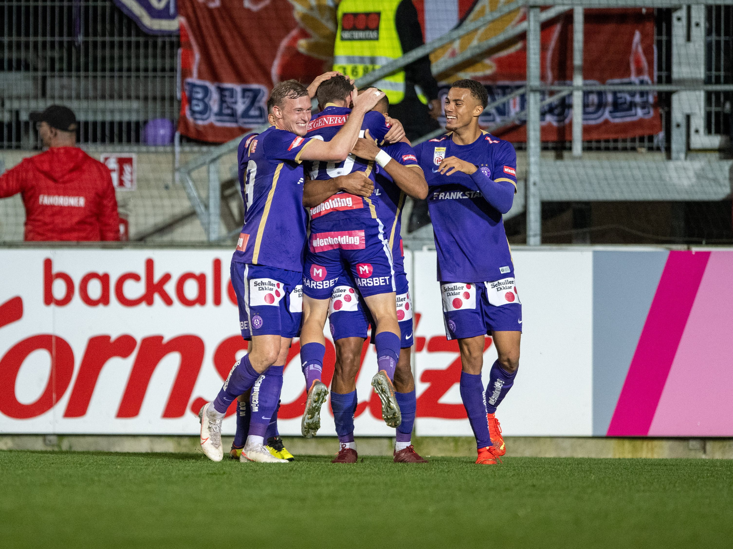 Die Wiener Austria spielten 2:2 gegen LASK.