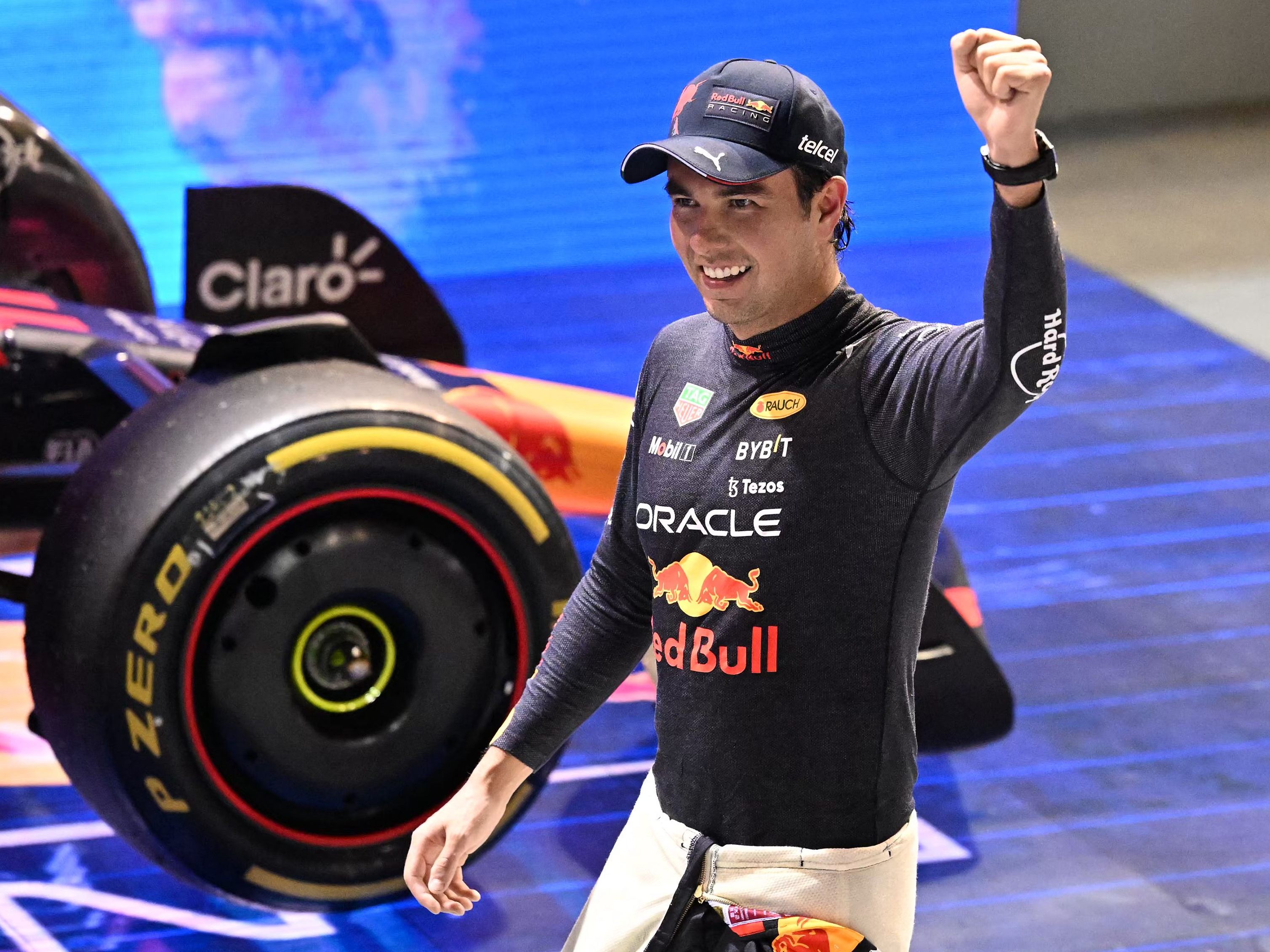 Sergio Perez gewann in Singapur. Sergio Perez gewann in Singapur.