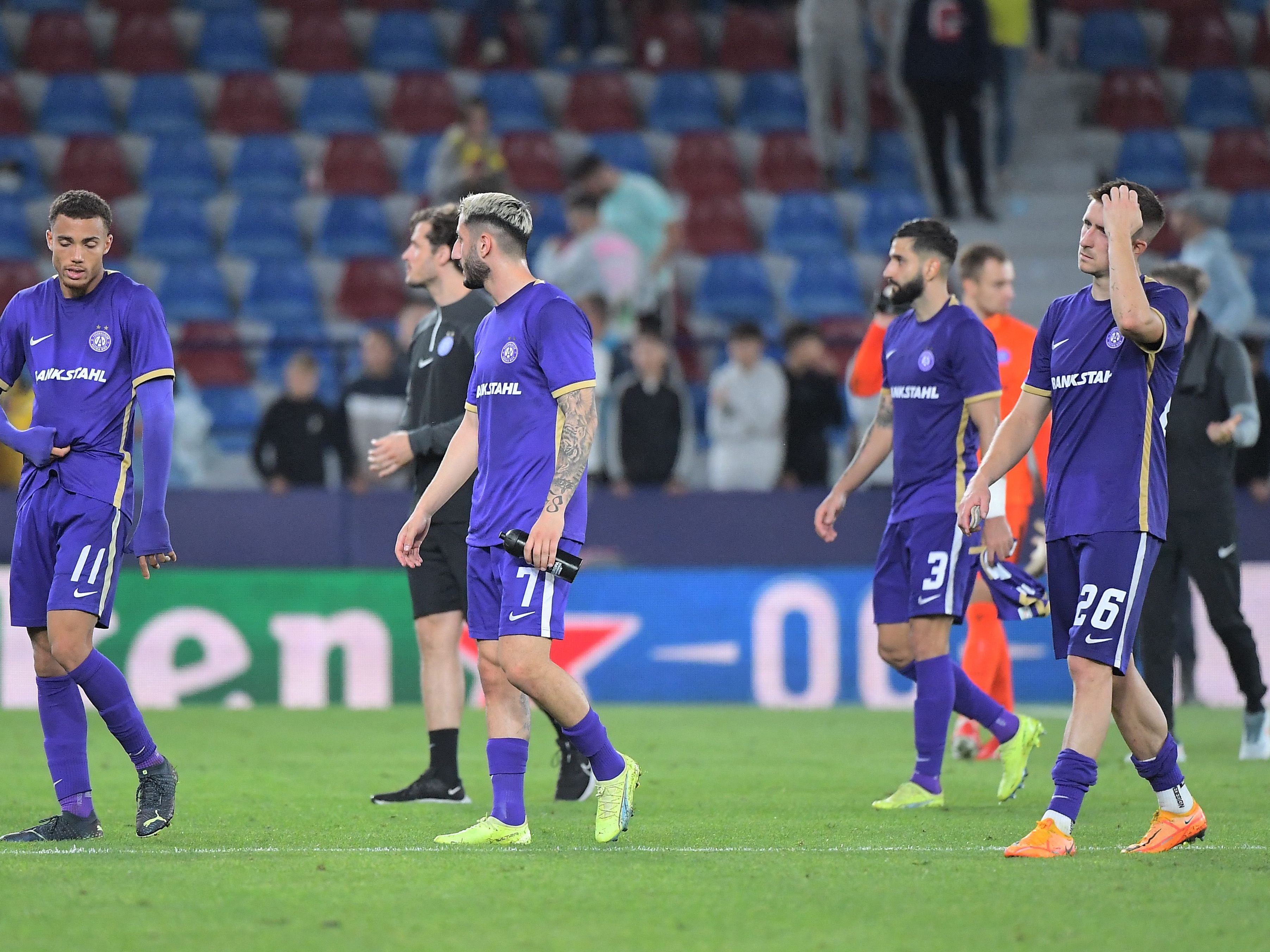 Austria Wien und Villarreal trennten sich in der ECL 0:5.
