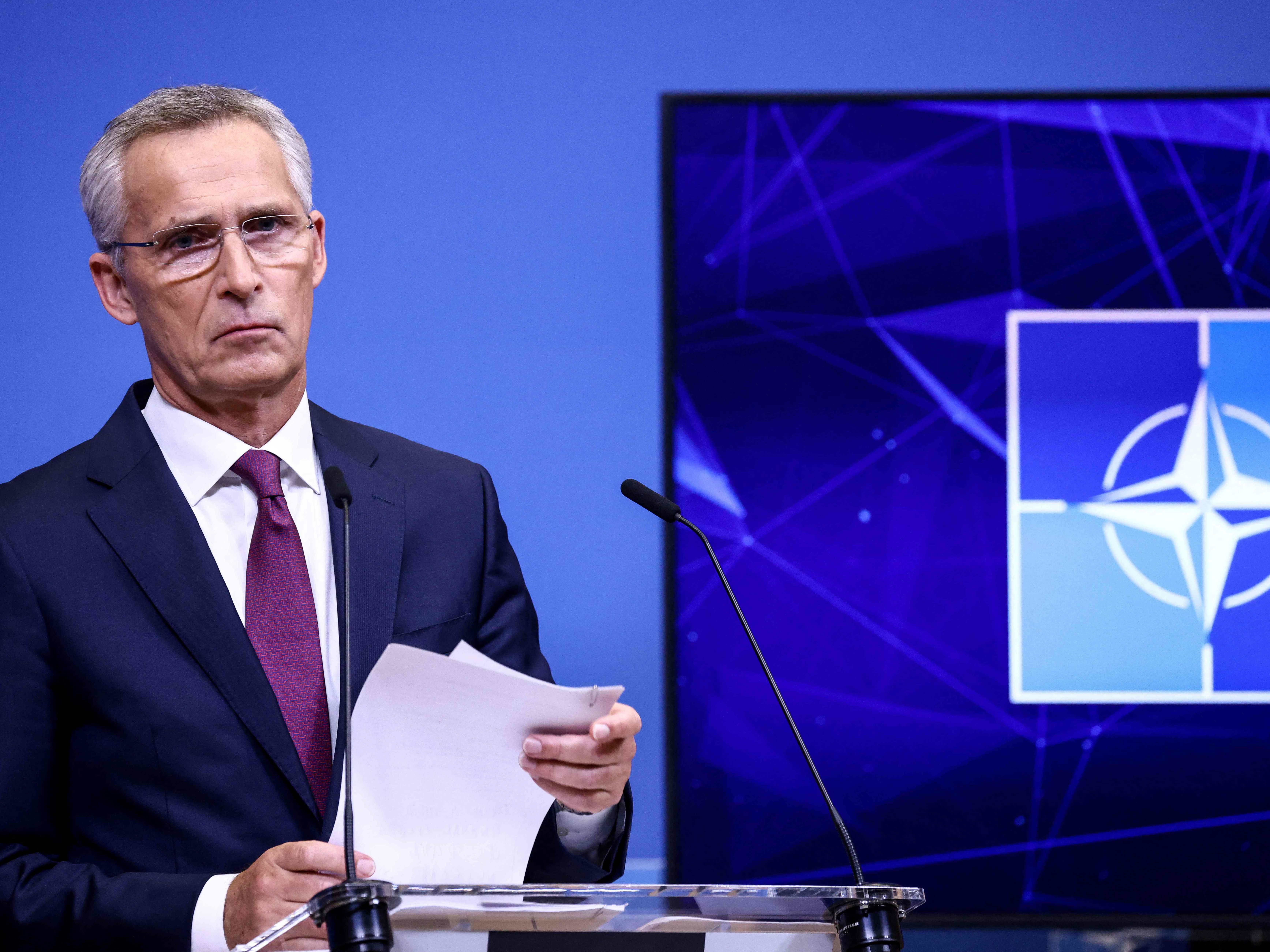 Die NATO führt am Montag eine Verteidigungsübung auf europäischen Gebiet durch. Die NATO führt am Montag eine Verteidigungsübung auf europäischen Gebiet durch.