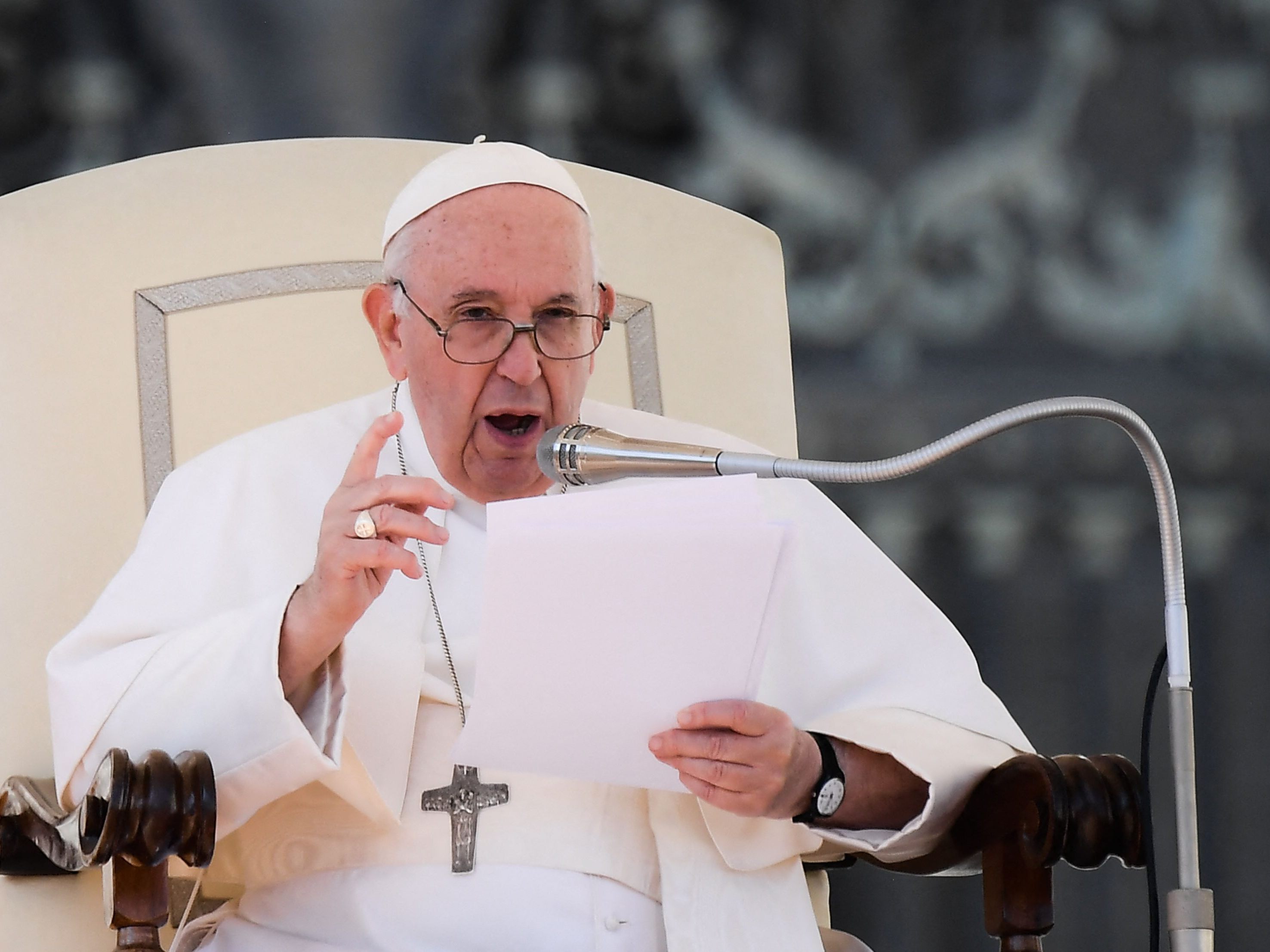 Appell von Papst Franziskus