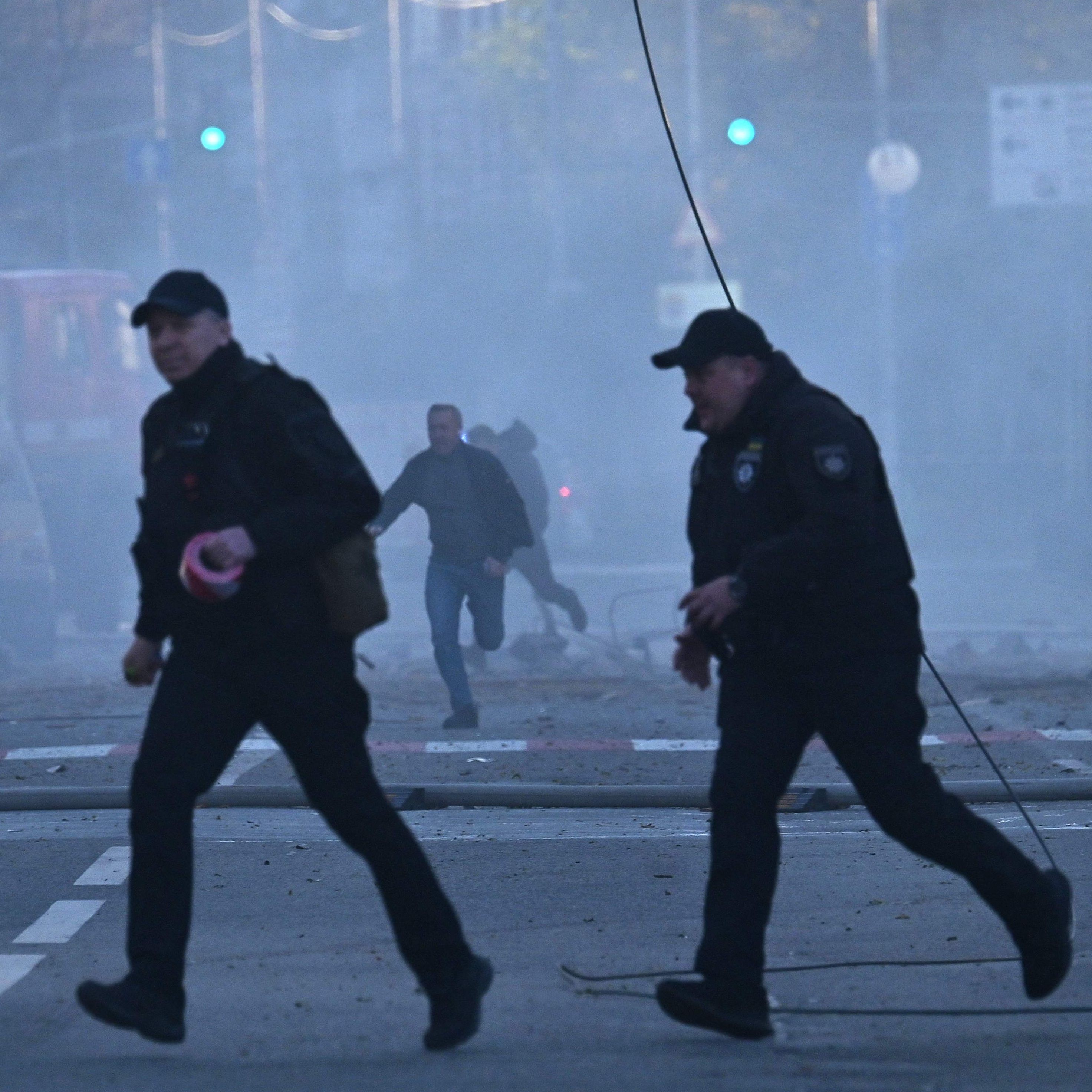 Am Montagmorgen wurden wieder Explosionen in Kiew gemeldet.
