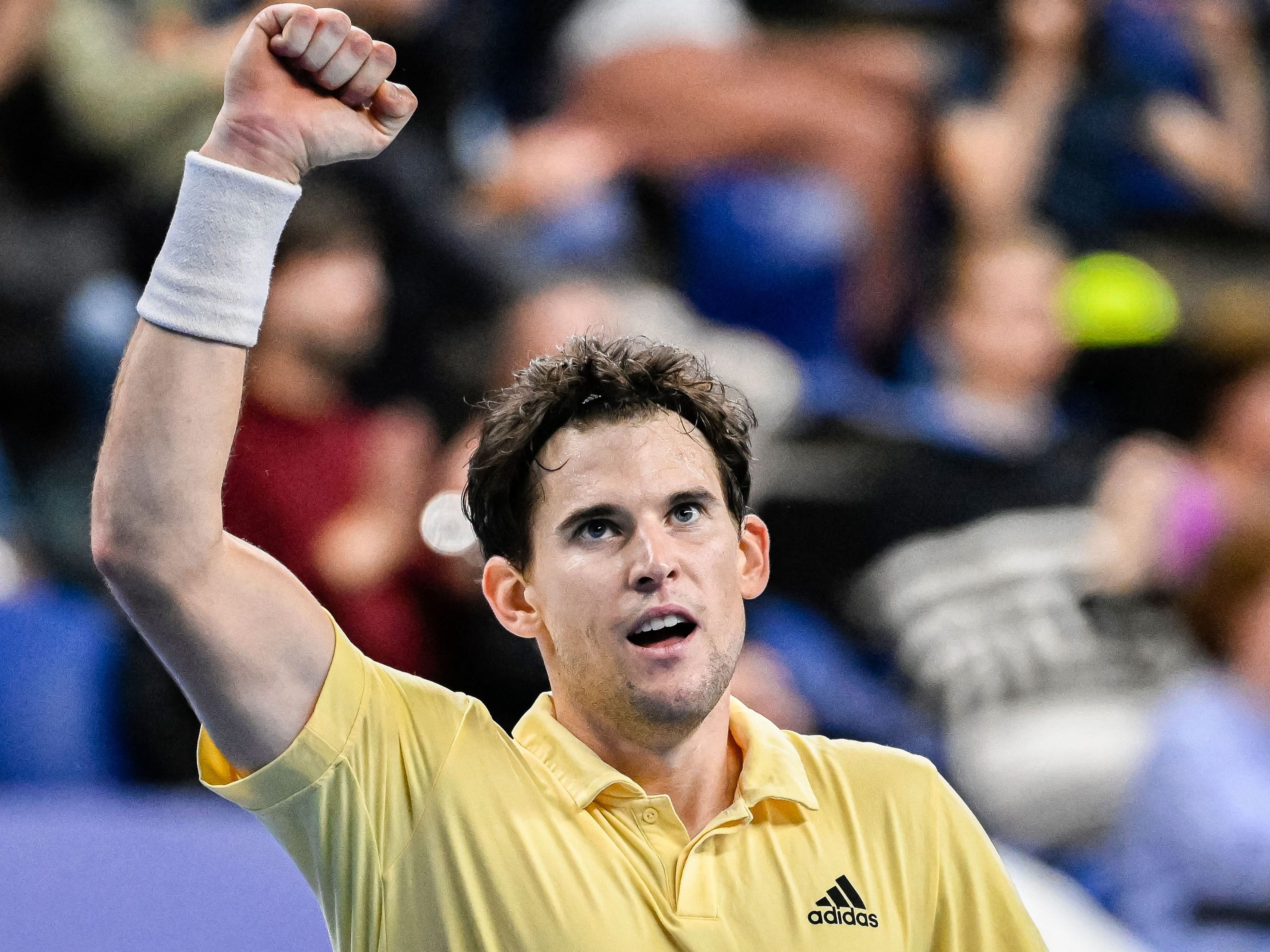 Nach dem Halbfinaleinzug in Belgien ist Dominic Thiem in der Weltrangliste wieder bester Österreicher. Nach dem Halbfinaleinzug in Belgien ist Dominic Thiem in der Weltrangliste wieder bester Österreicher.