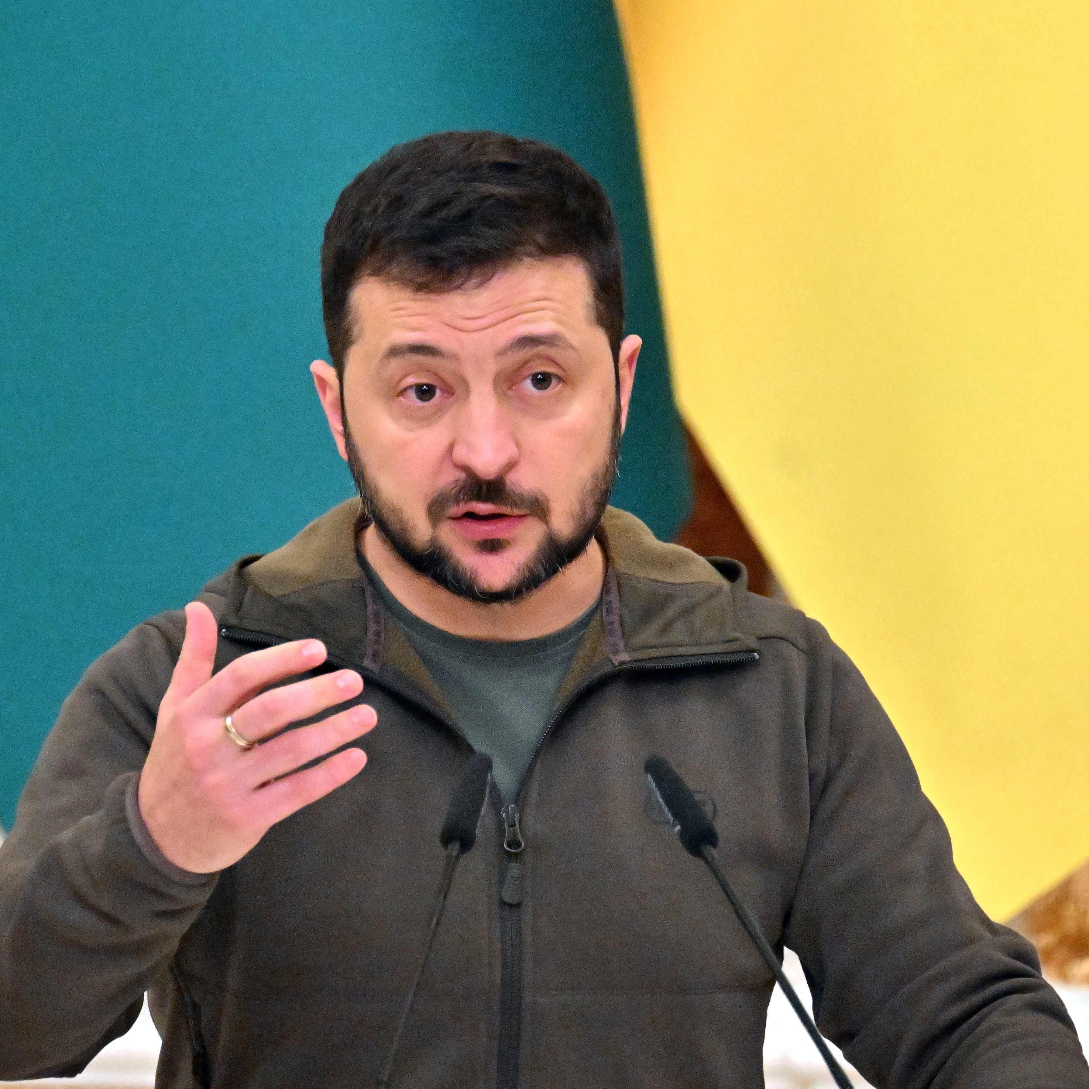 Lobt den ukrainischen Widerstand: Wolodimir Selenskyj.