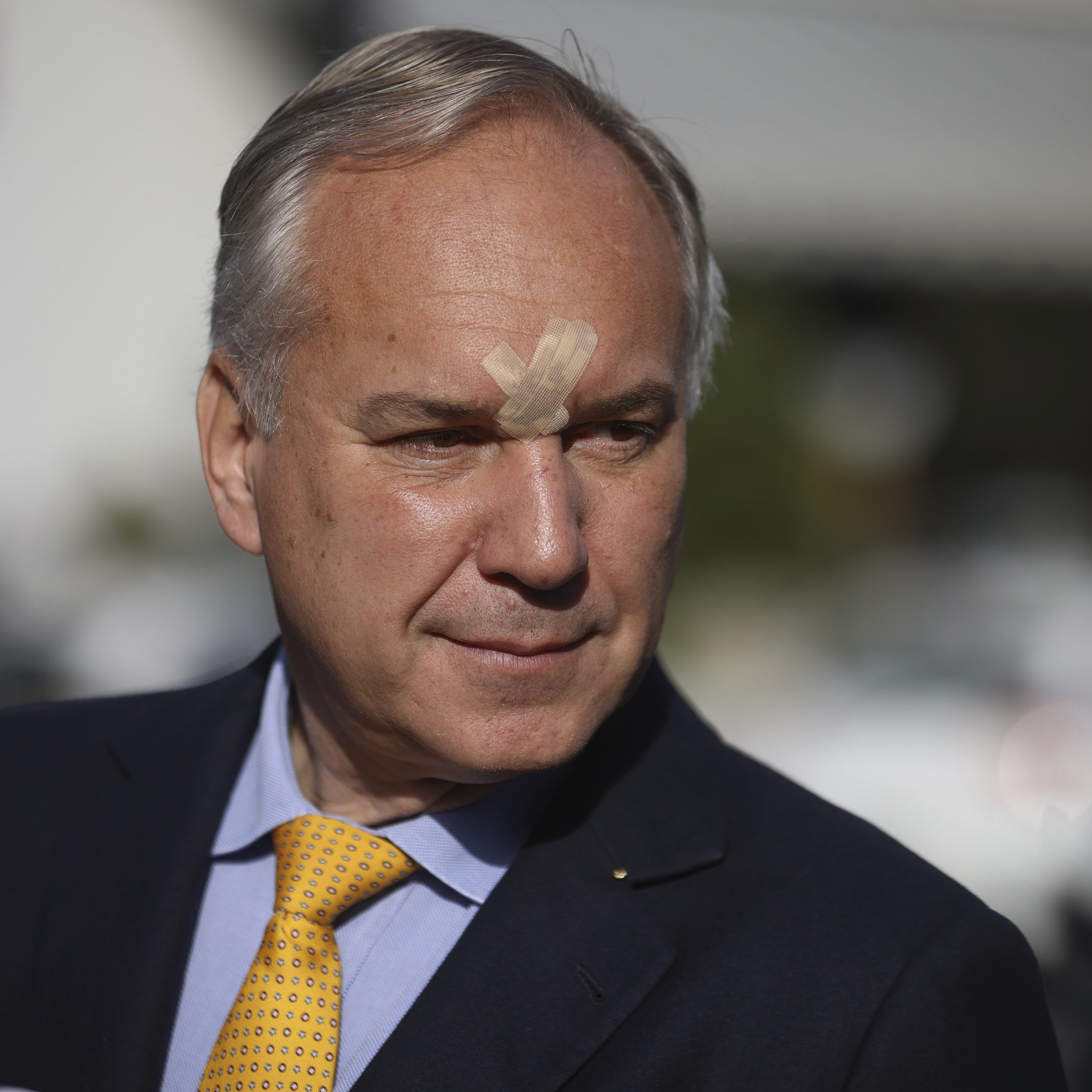 FPÖ-Kandidat Walter Rosenkranz hat sein Kreuz schon gemacht.