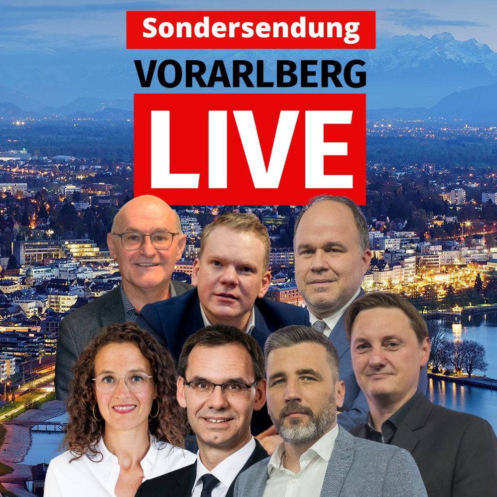 Vorarlberg LIVE Sondersendung zur BP-Wahl 2022