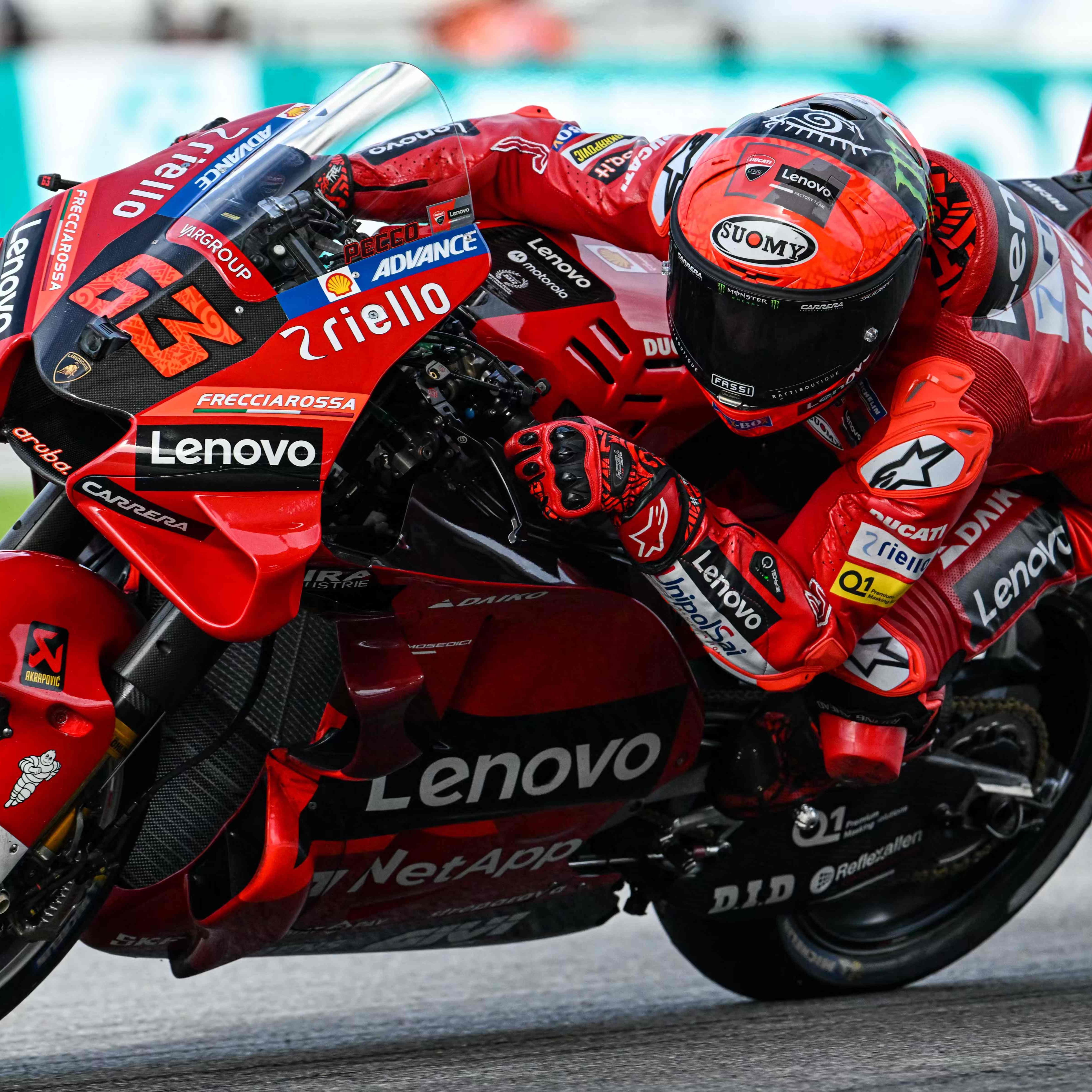 "Pecco" Bagnaia geht am Sonntag in Sepang auf den WM-Titel los.