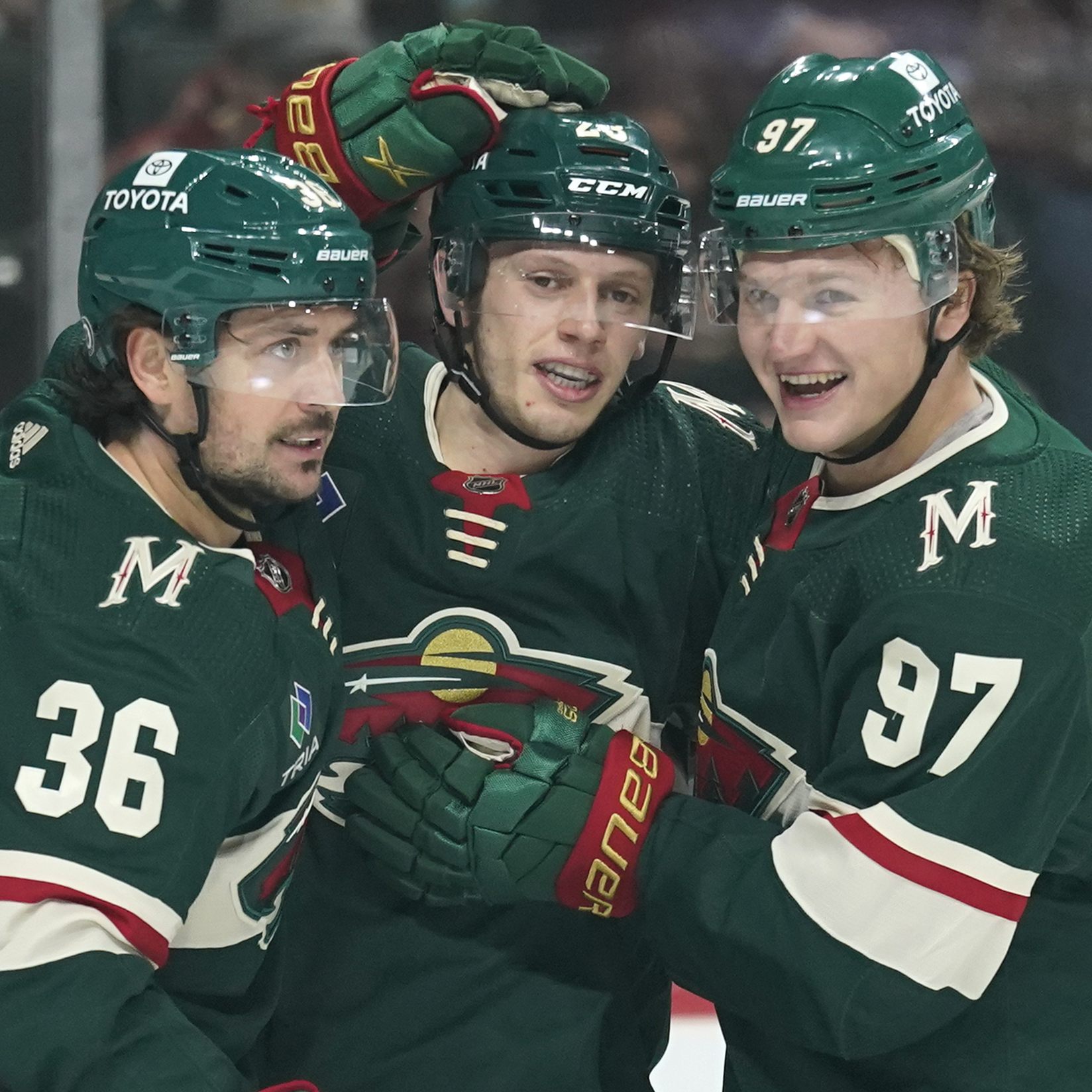 Marco Rossi steht ab sofort im NHL-Kader der Minnesota Wild.