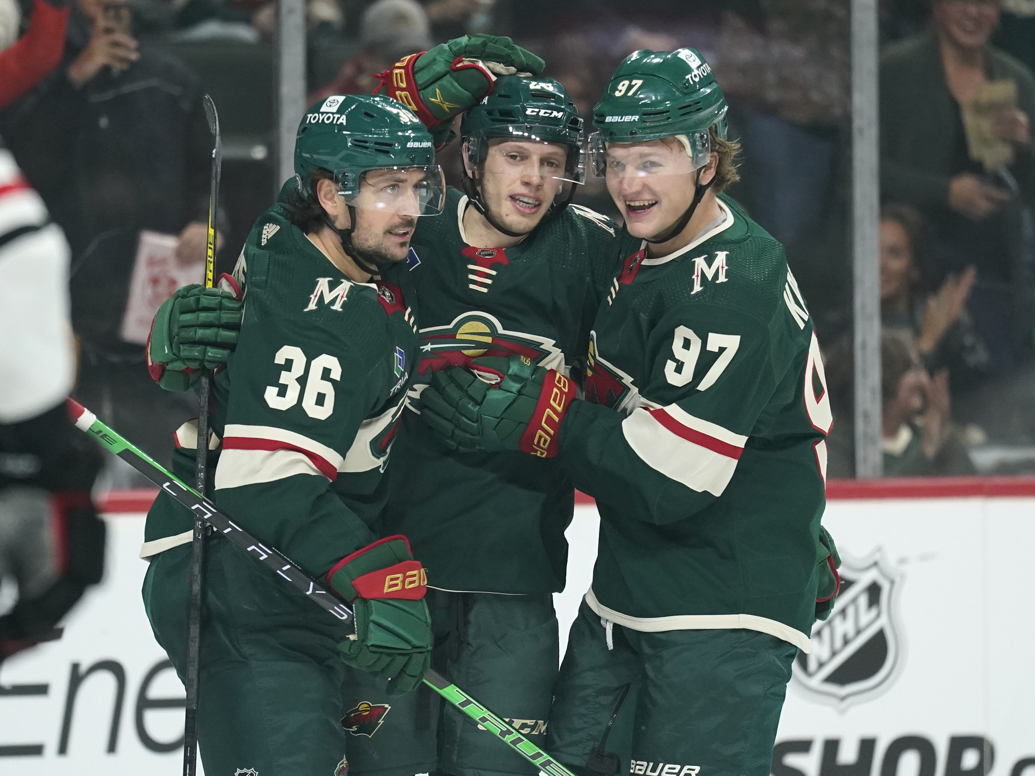 Marco Rossi steht ab sofort im NHL-Kader der Minnesota Wild.