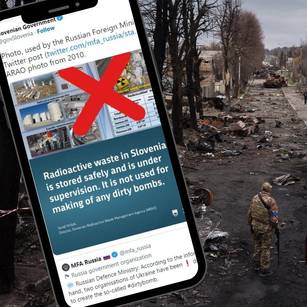 Slowenische Atom-Experten haben die Bilder als Fälschungen identifiziert.