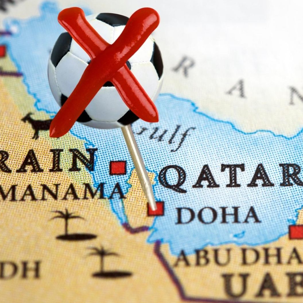 In Deutschland vereinen sich die WM-Kritiker auf der Plattform "BoycottQatar2022".