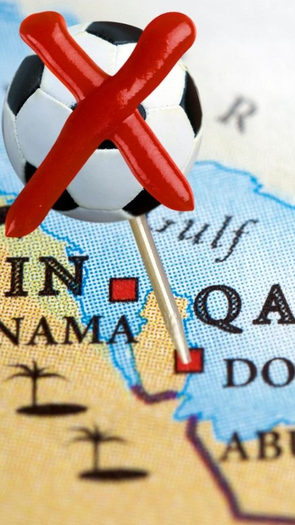 In Deutschland vereinen sich die WM-Kritiker auf der Plattform "BoycottQatar2022".