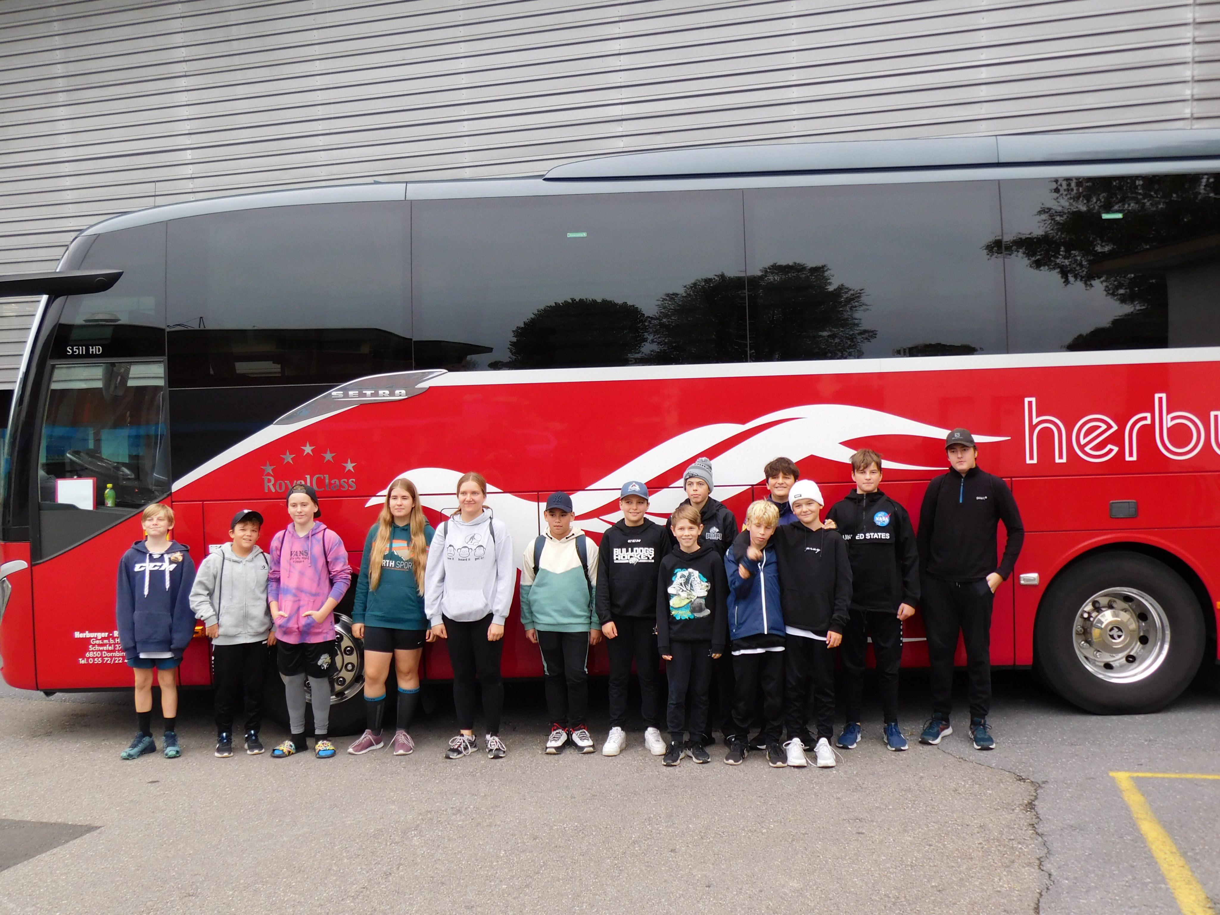 Das U15-A-Team gastierte zum ersten Saisonspiel in Rapperswil