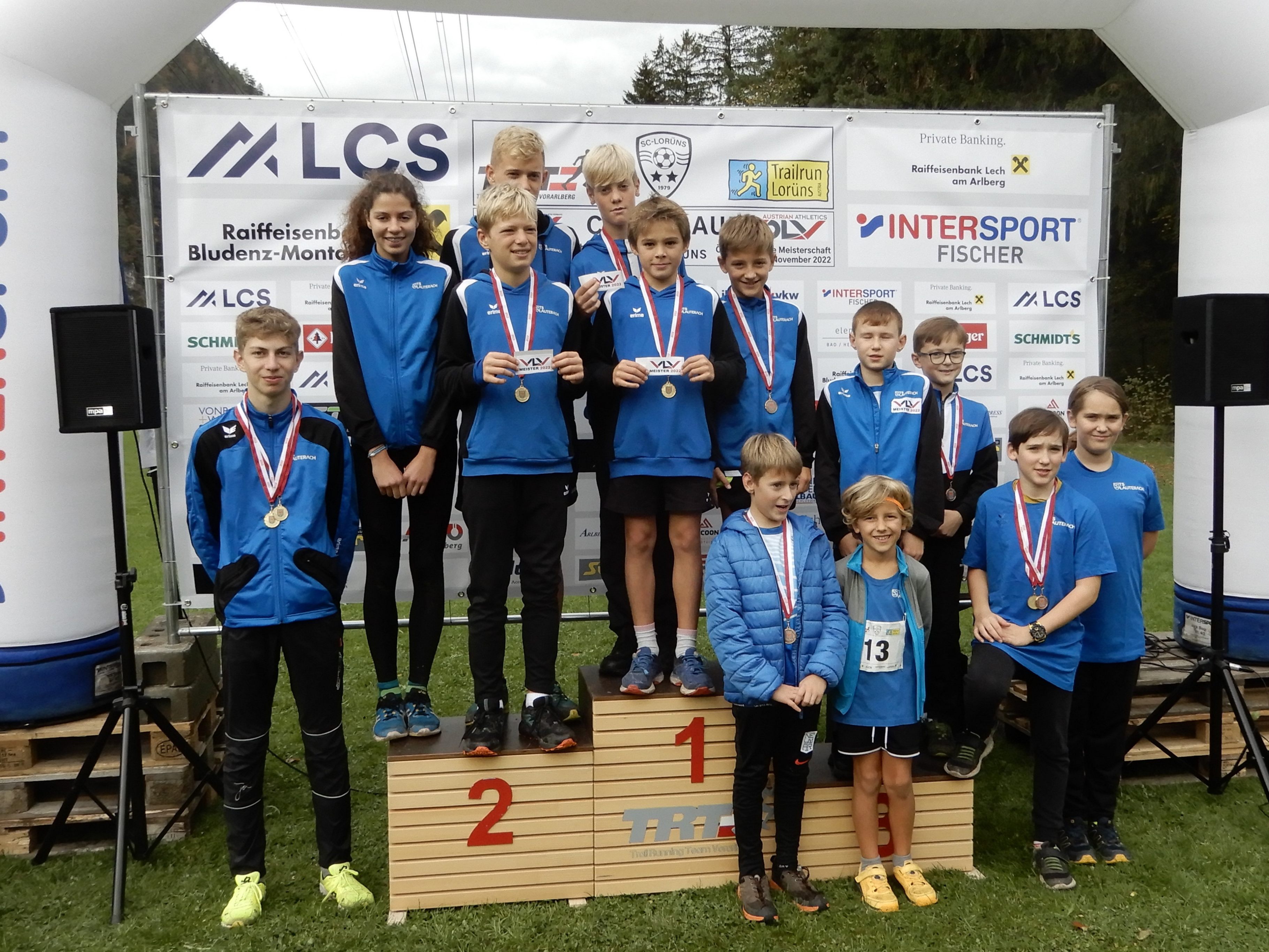Starkes Crosslauf Team der TS Lauterach Starkes Crosslauf Team der TS Lauterach