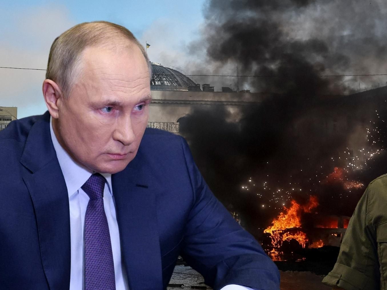Im Zentrum der ukrainischen Hauptstadt Kiew ist es am Montag zu schweren Explosionen gekommen.